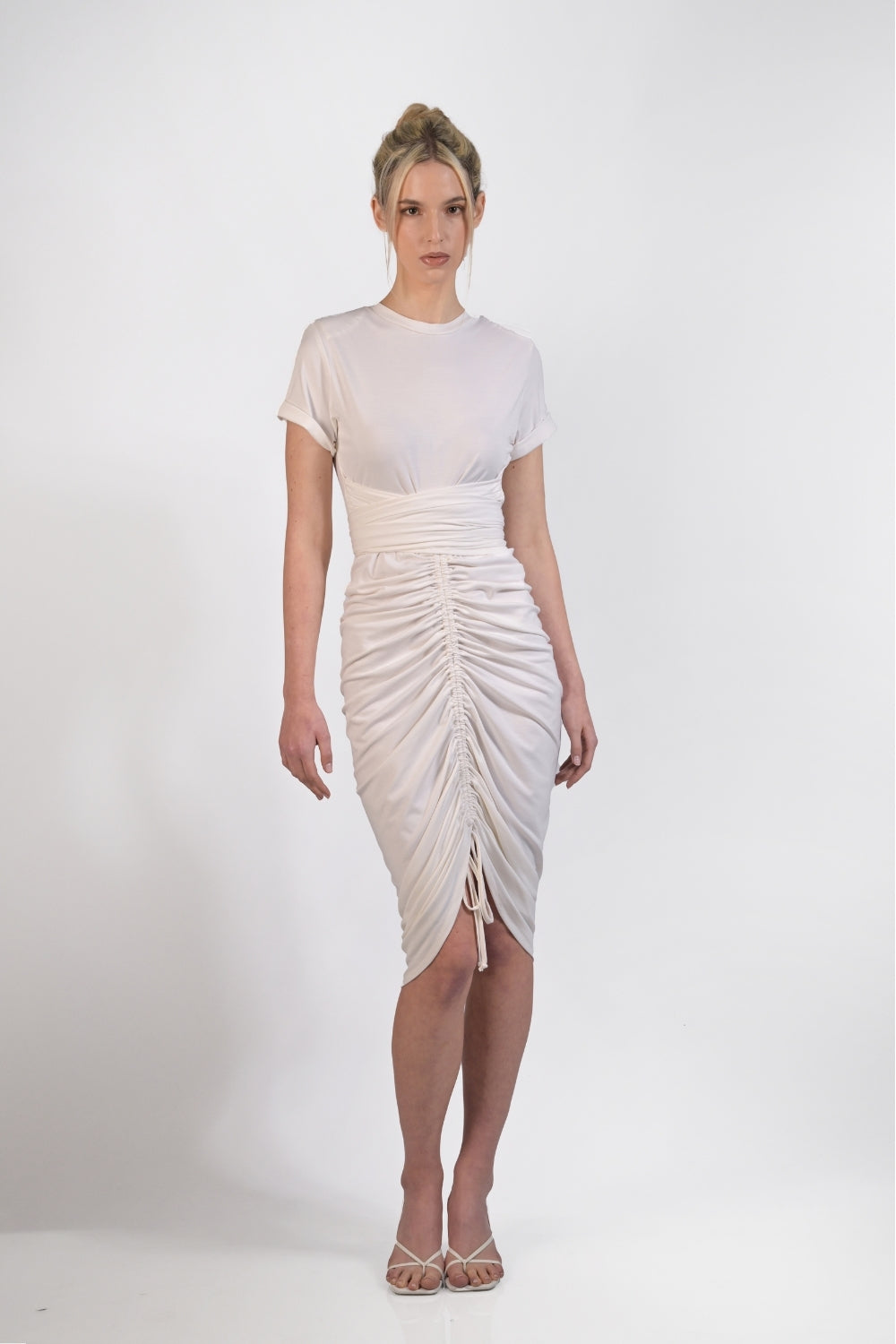 Gert Ruched T-Shirt Dress