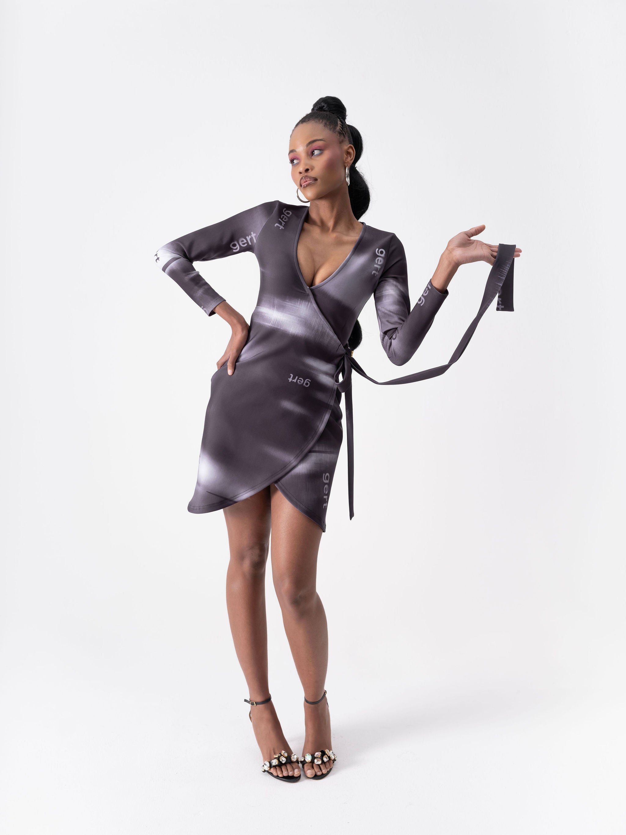 Gert Tulip Wrap Dress