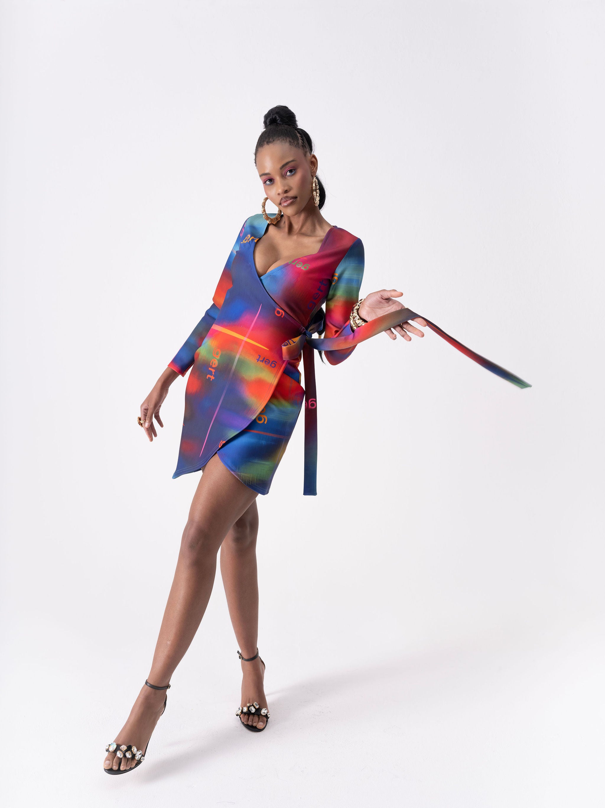 Gert Tulip Wrap Dress