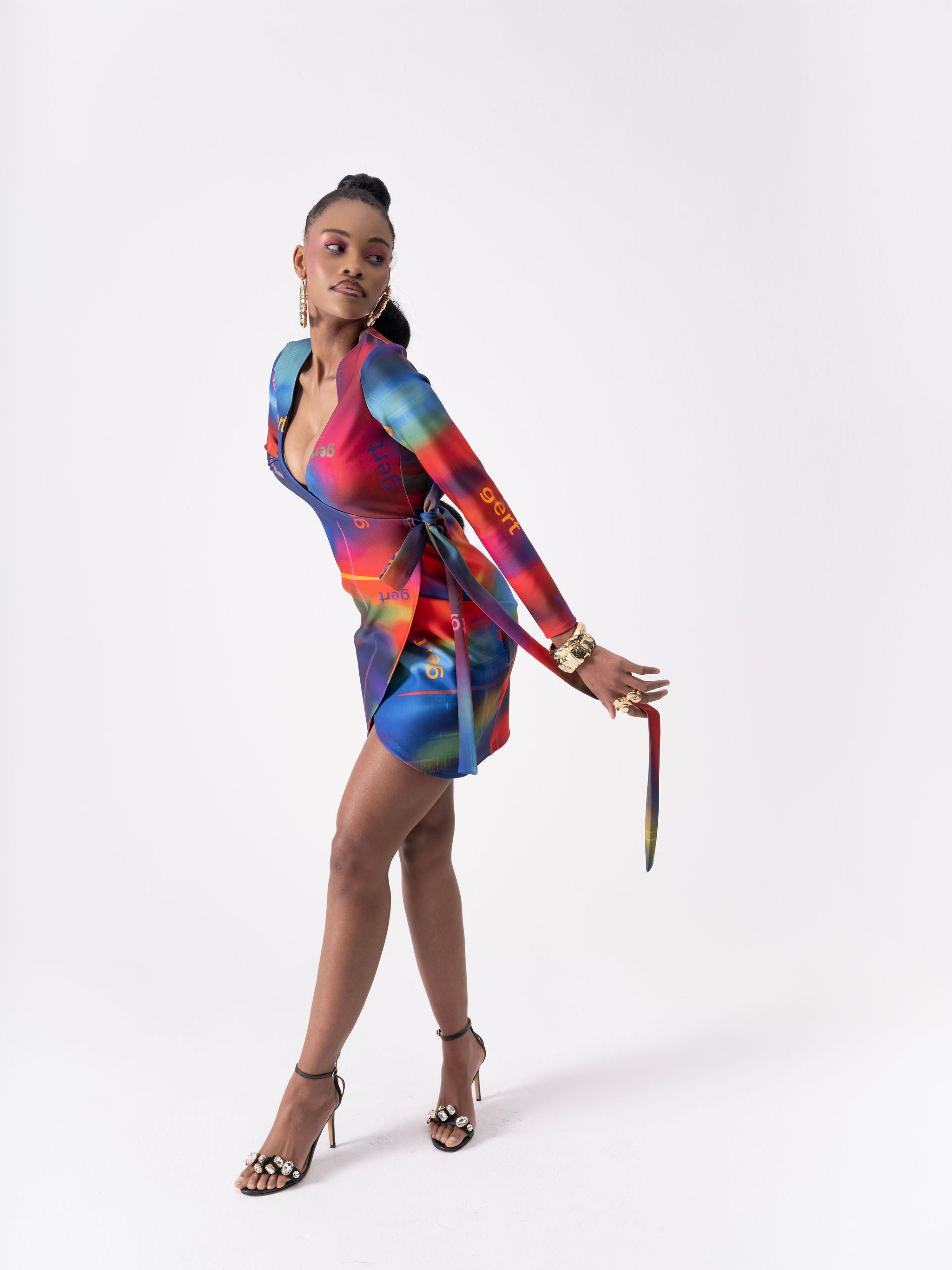 Gert Tulip Wrap Dress