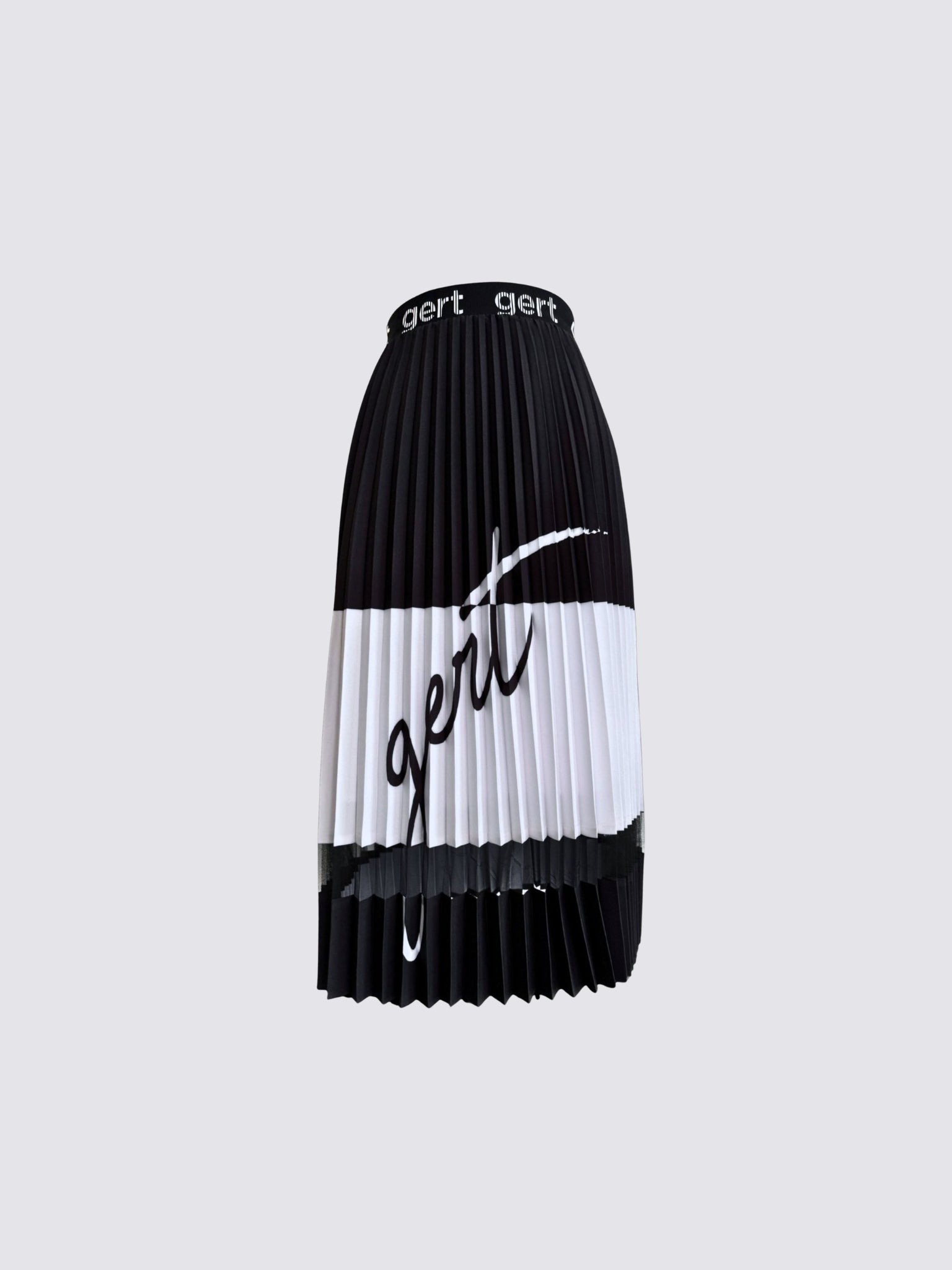 gert peek-a-boo pleated skirt