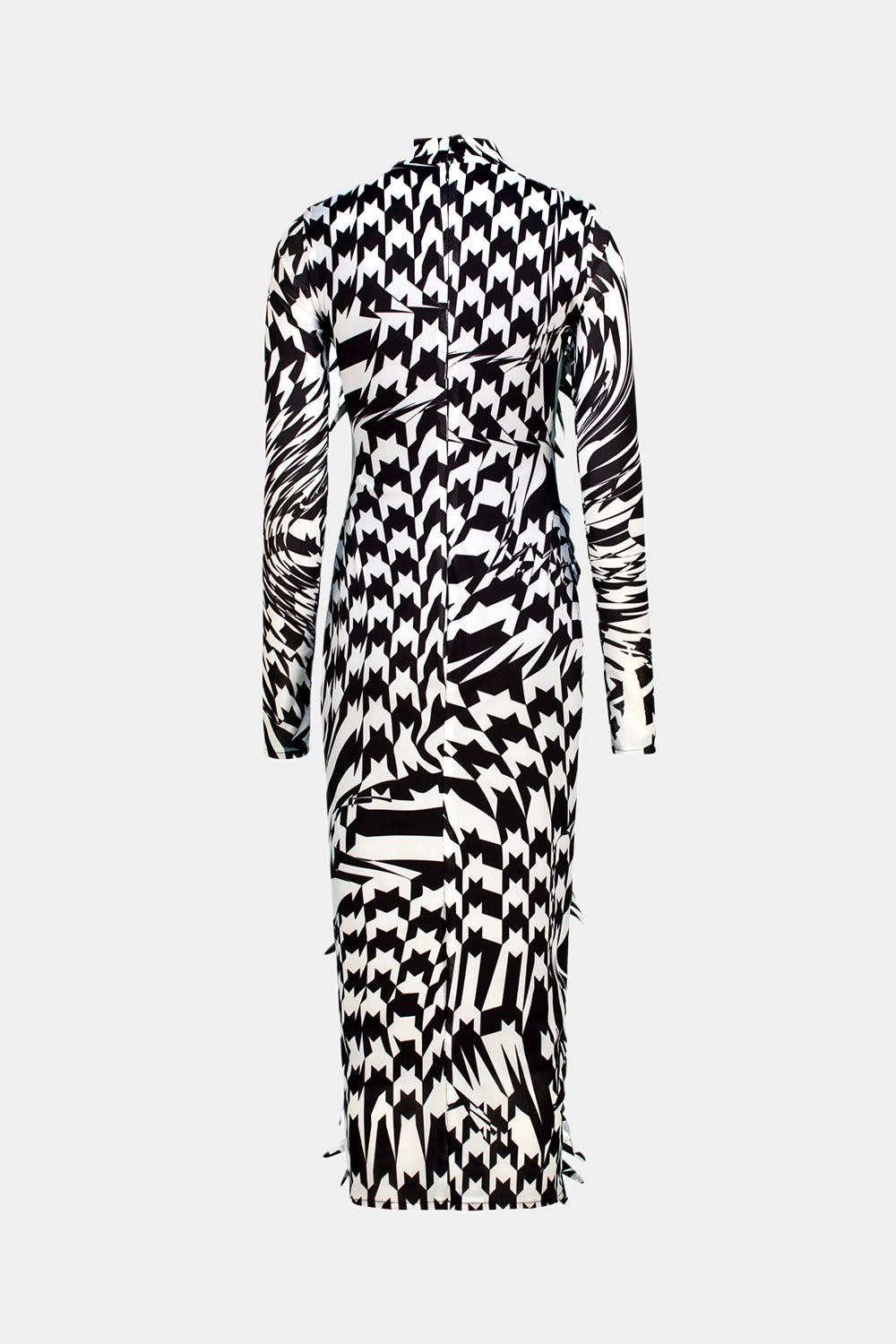 Abstract Houndstooth Bodycon - Gert - Johan Coetzee