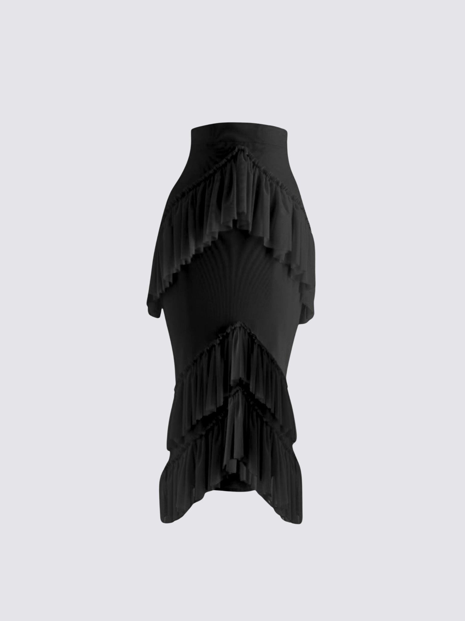 Black frill Skirt - Gert-Johan Coetzee