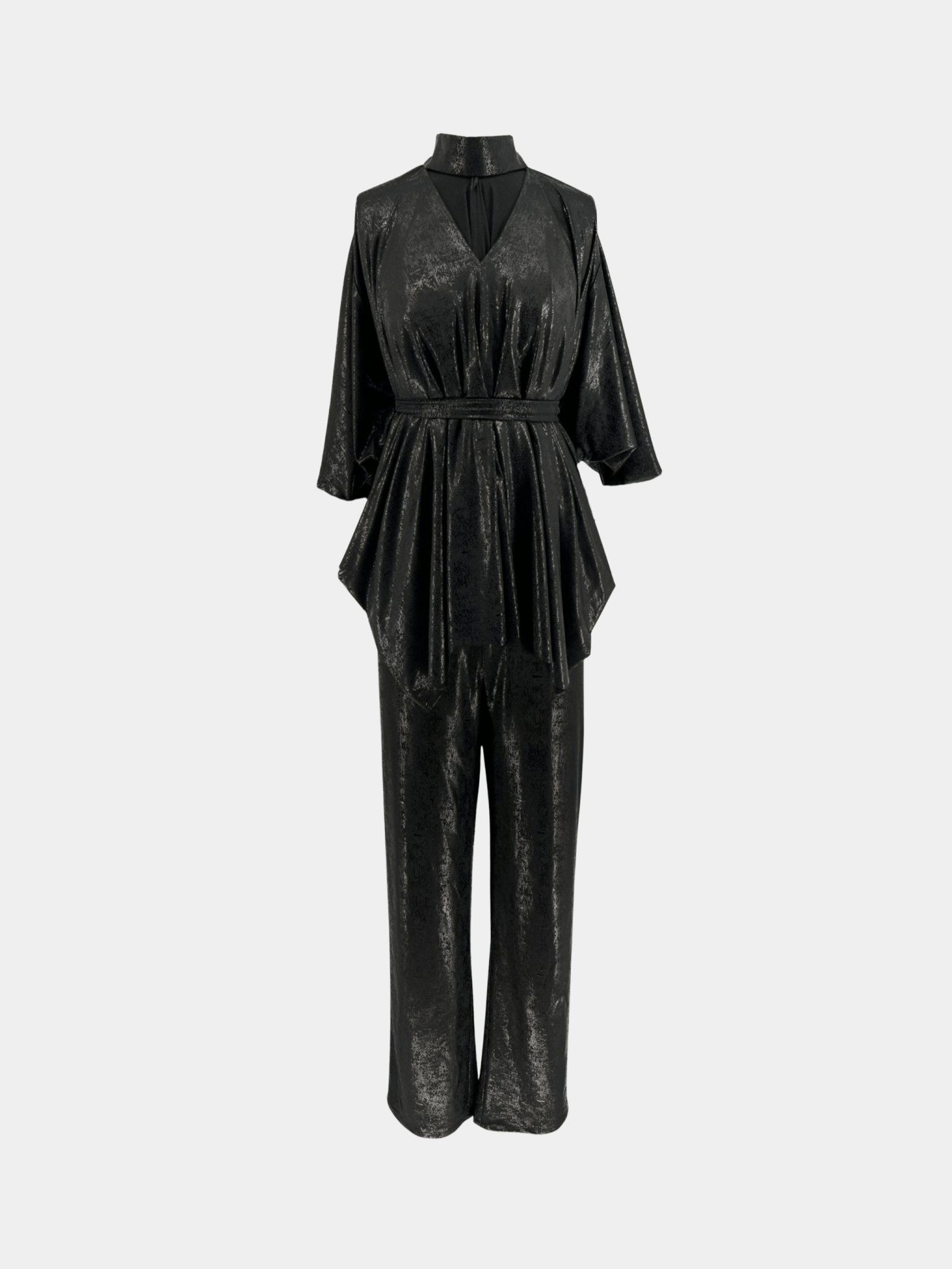 Black Kaftan Set - Gert - Johan Coetzee