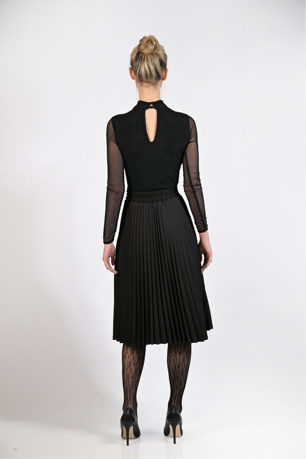 Black Pleated Skirt - Gert - Johan Coetzee