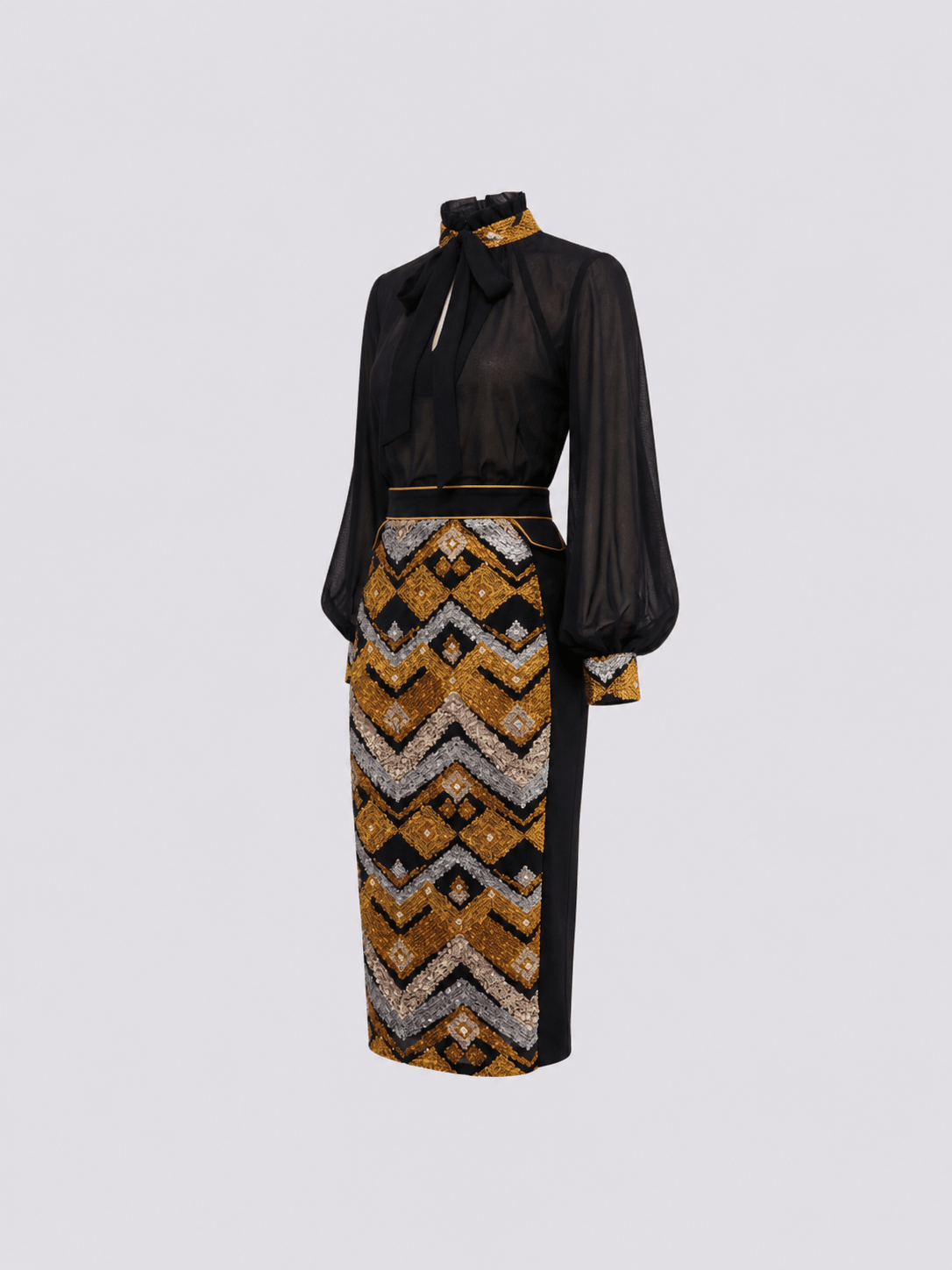 Copper Blouse and Skirt Set - Gert-Johan Coetzee