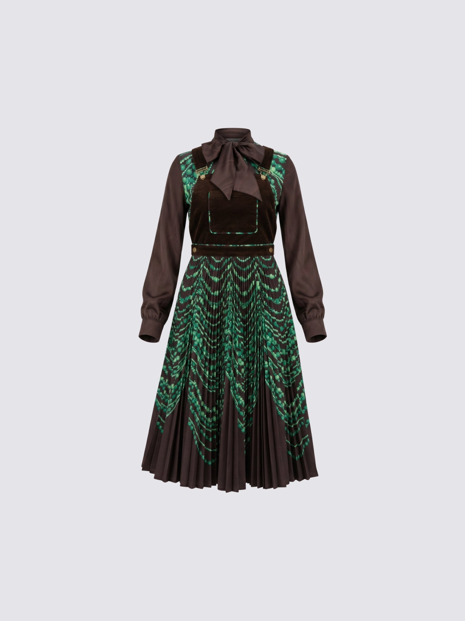 Dungaree Pleated Dress - Gert-Johan Coetzee