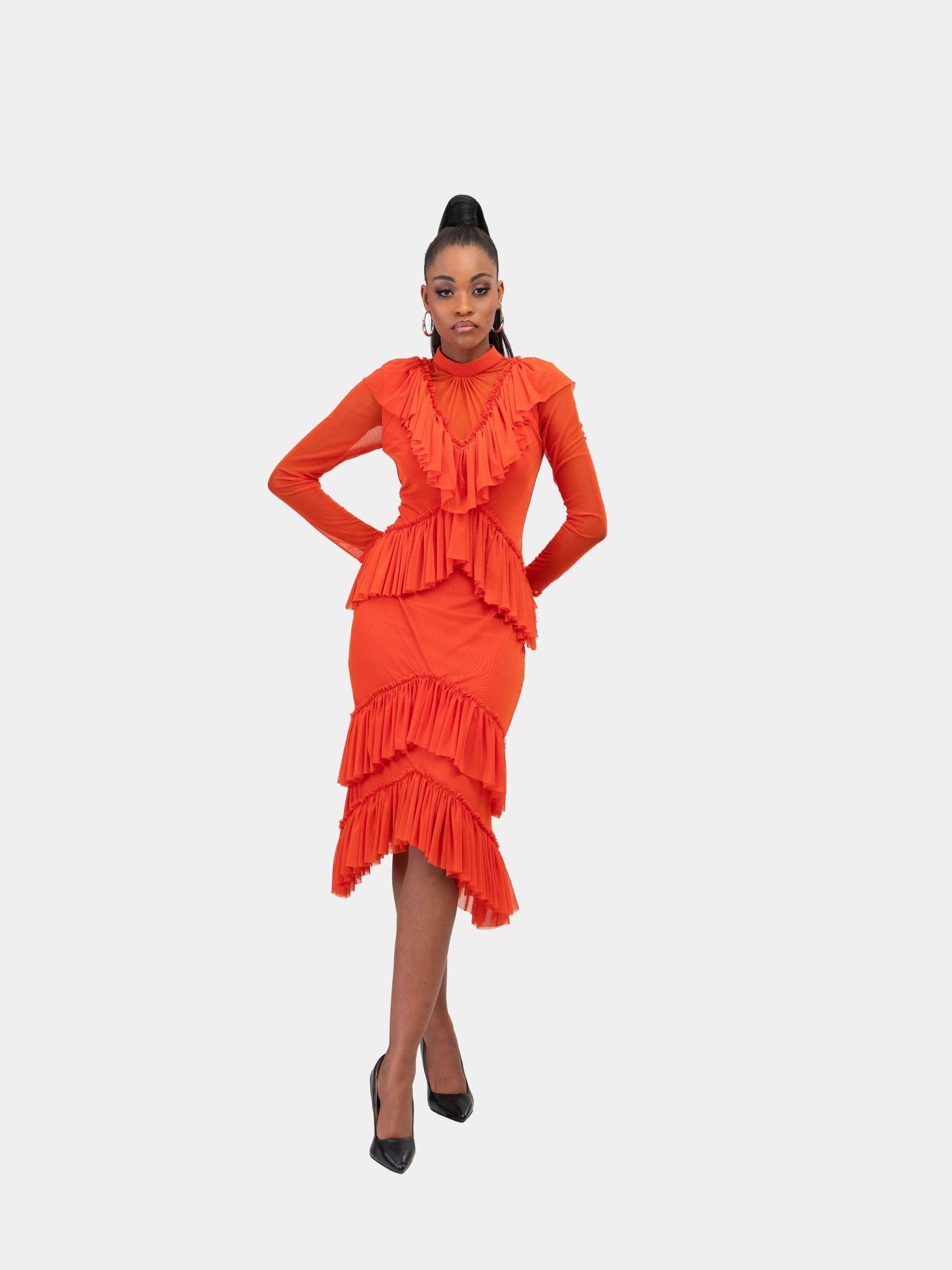 Frill Dress - Gert - Johan Coetzee