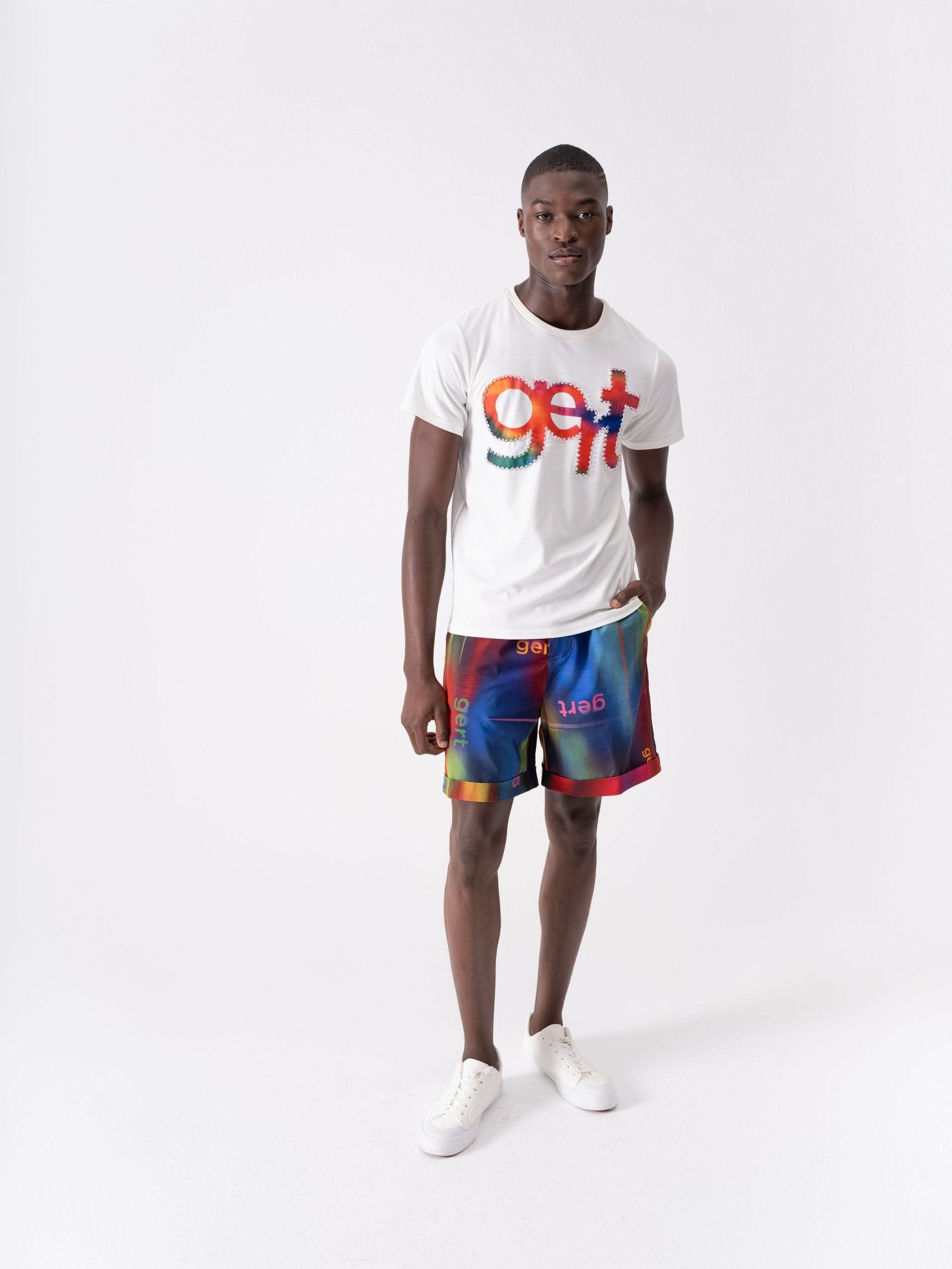 Gert Beaded T-shirt - Gert - Johan Coetzee