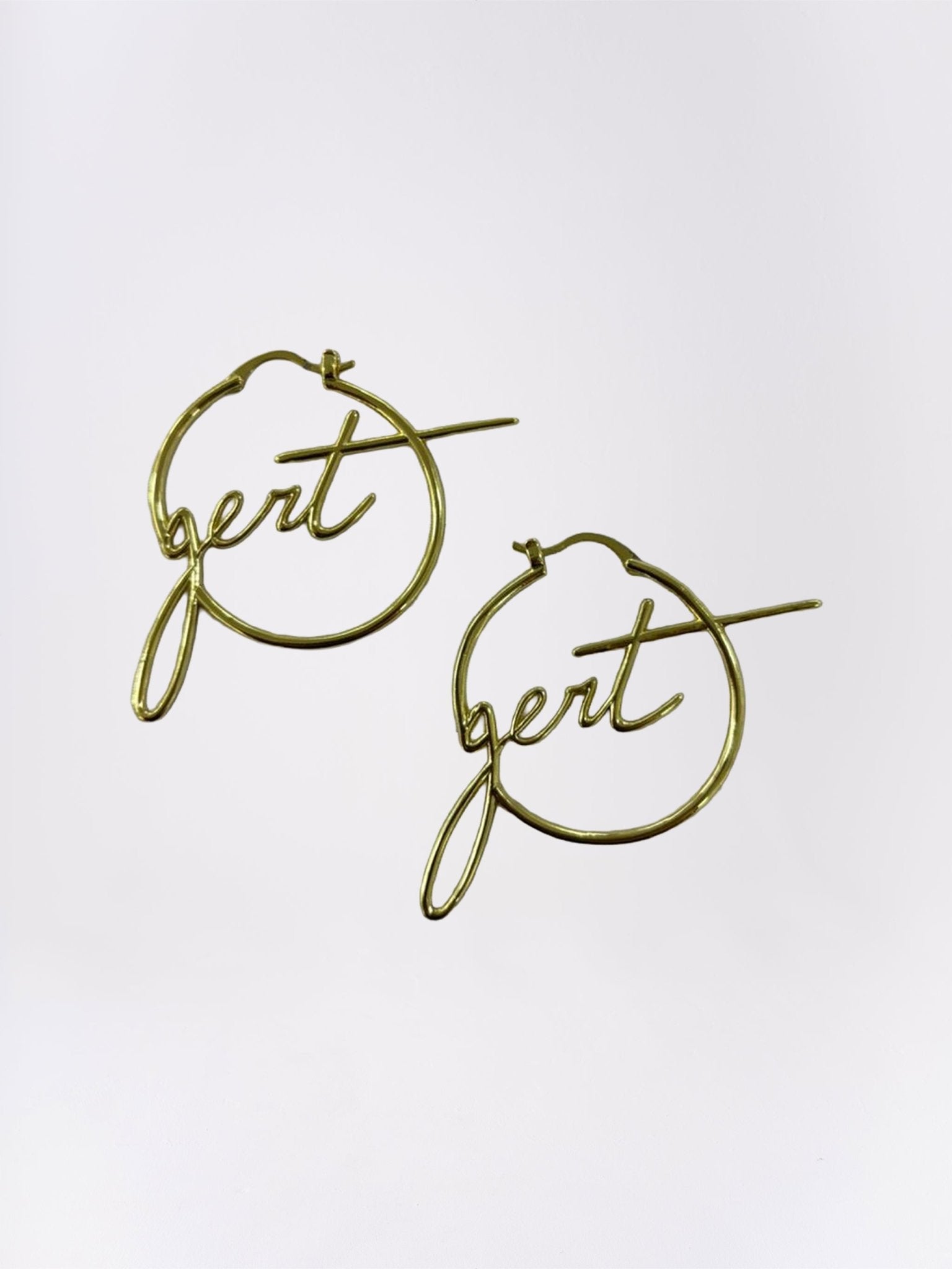Gert Hoop Earrings - Gert - Johan Coetzee