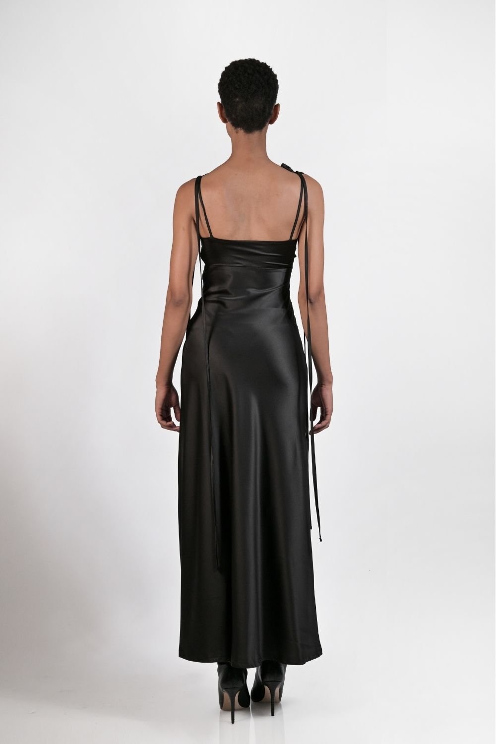 Gert - Johan Coetzee Black keyhole dress - Gert - Johan Coetzee
