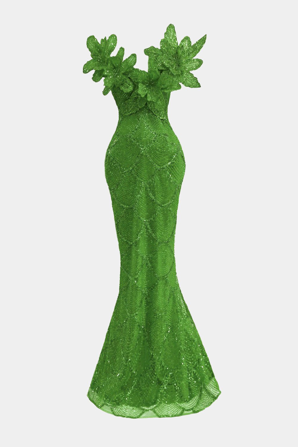 Gert - Johan Coetzee Floral Beaded Gown - Gert - Johan Coetzee