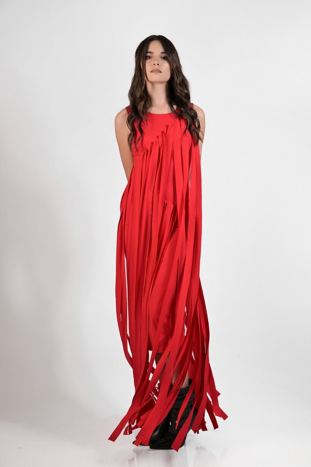 Gert - Johan Coetzee fringe dress - Gert - Johan Coetzee