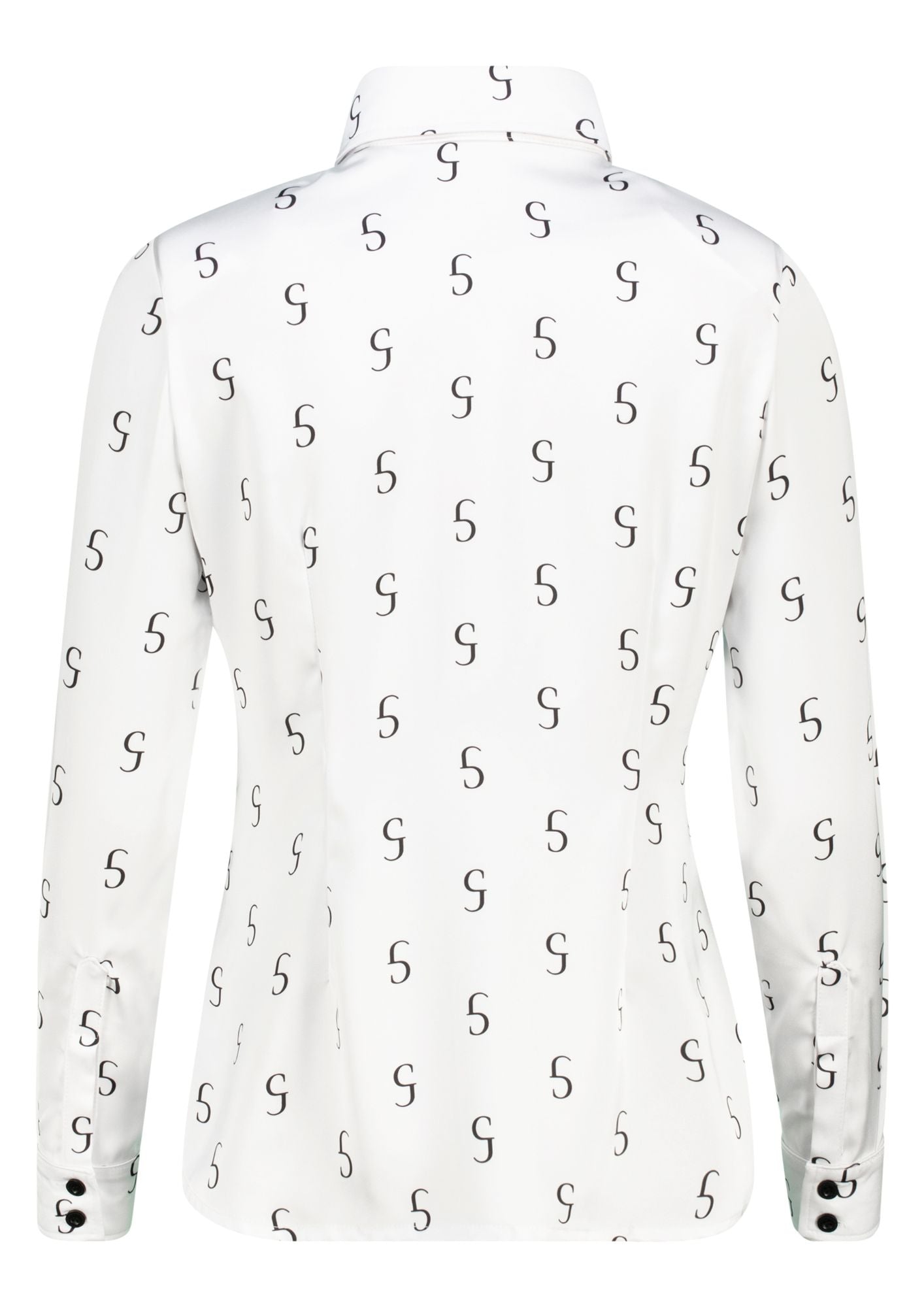 Gert - Johan Coetzee white monogram blouse - Gert - Johan Coetzee