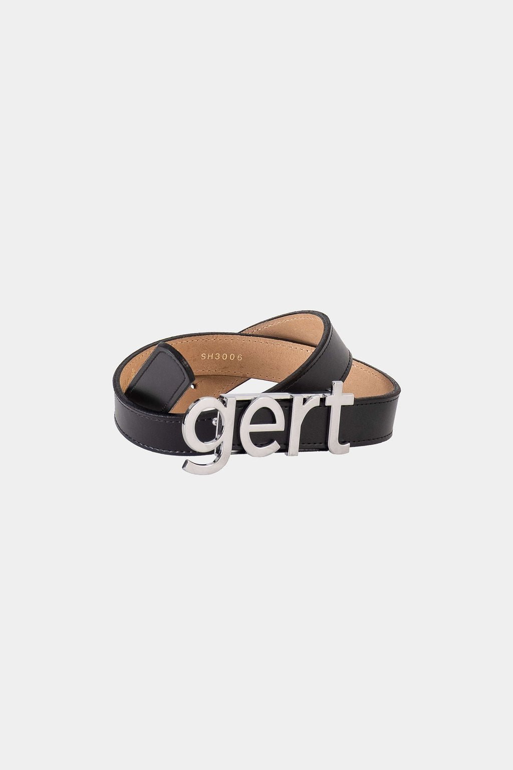 Gert Leather Belt - Silver Buckle - Gert - Johan Coetzee