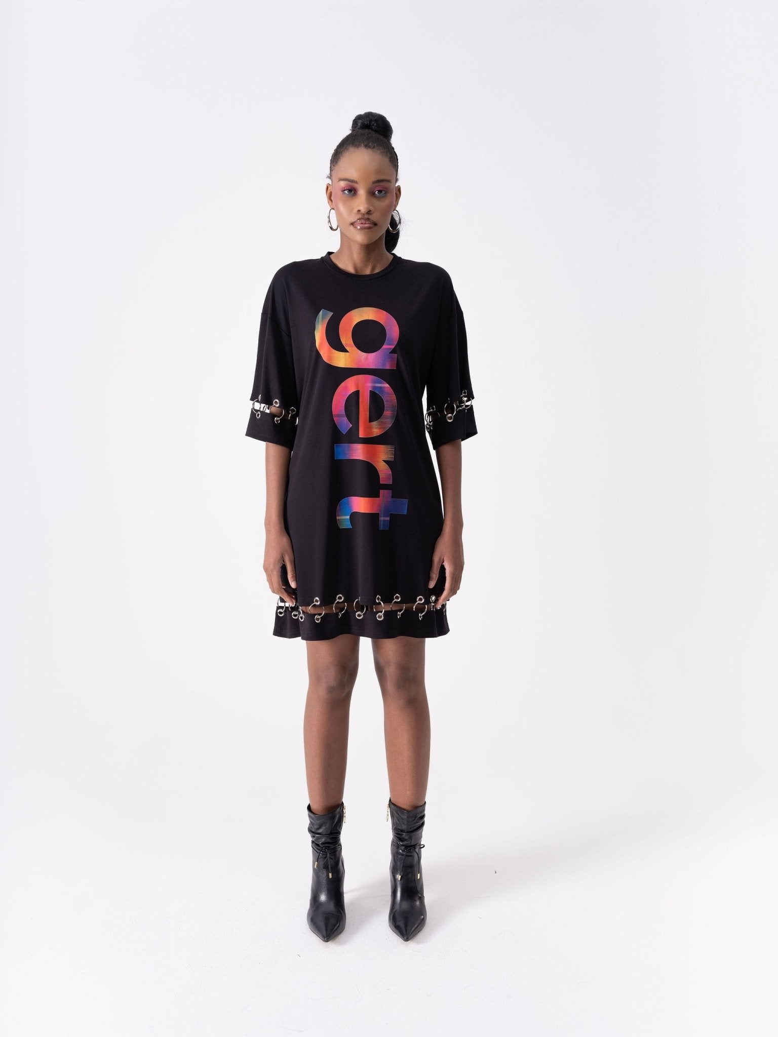 Gert Metal Ring T-shirt Dress - Gert - Johan Coetzee