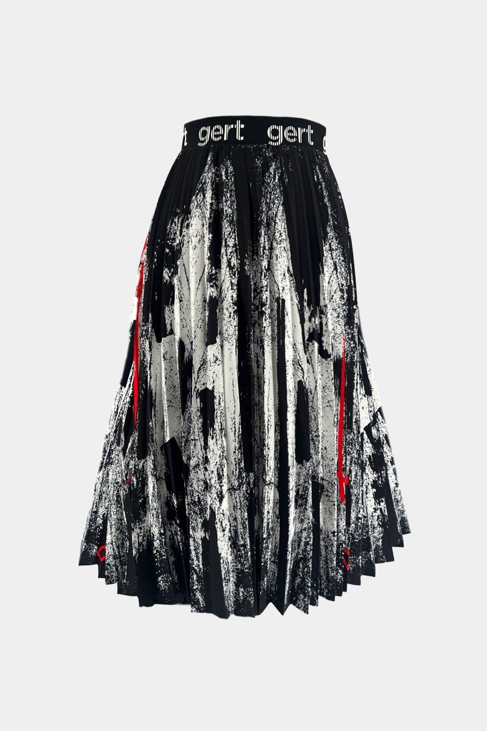 Gert Painted Pleated Skirt - Gert - Johan Coetzee
