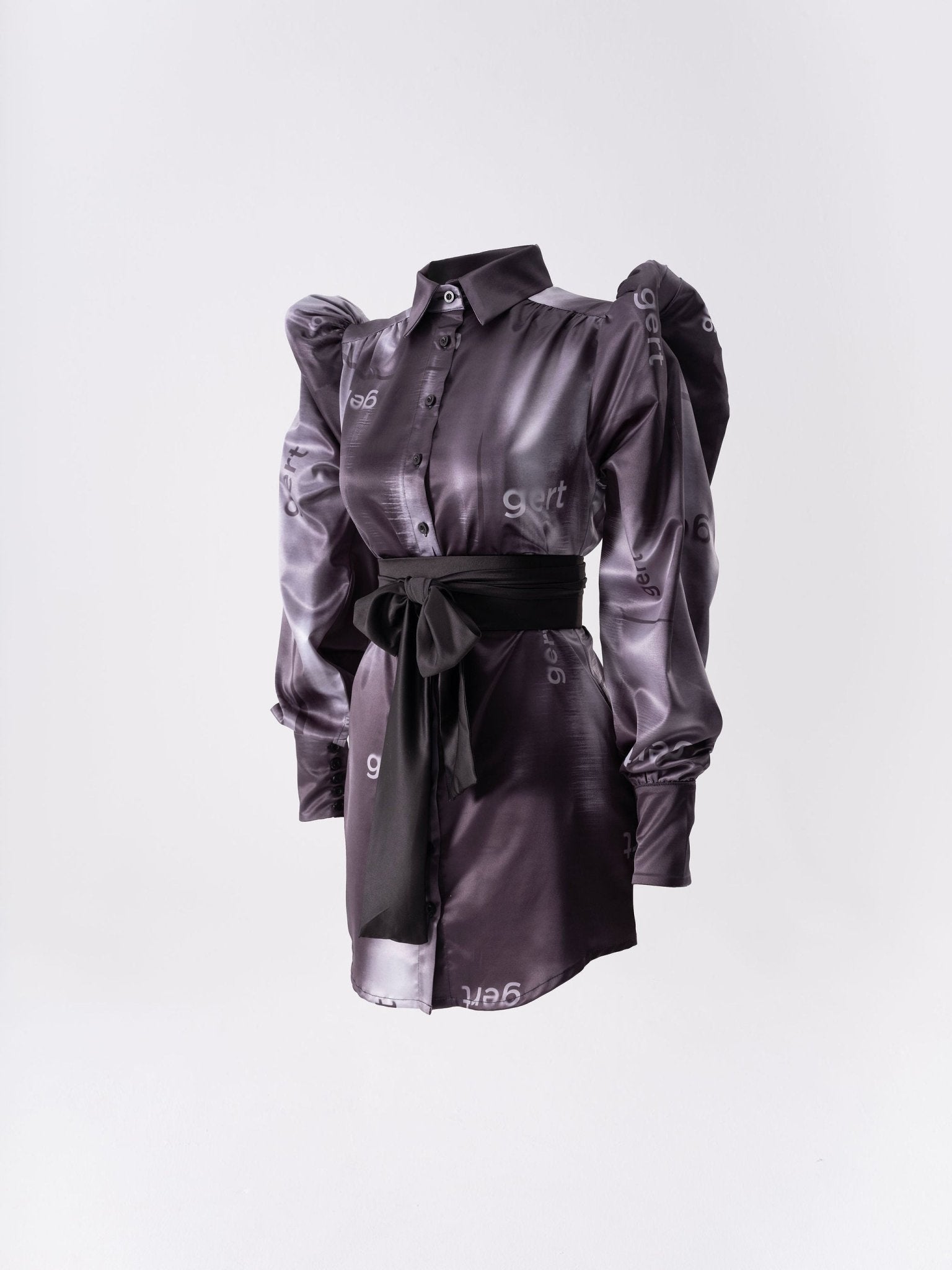 Gert Puff Sleeve Shirt Dress - Gert - Johan Coetzee