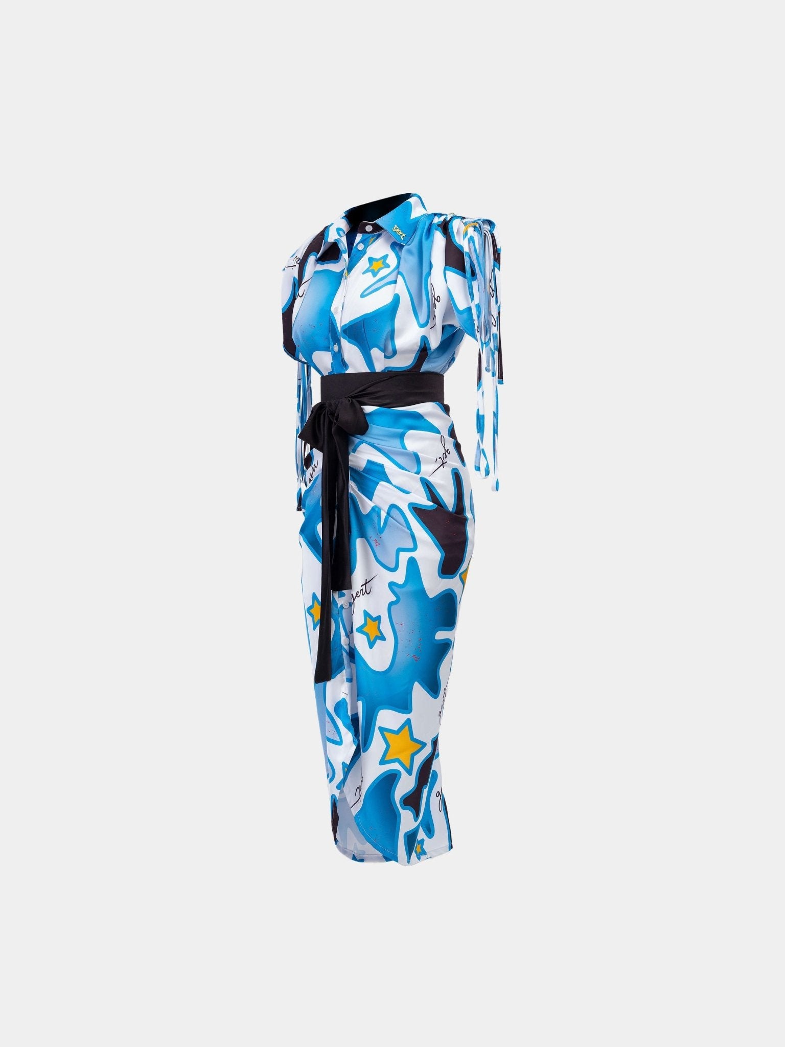 Gert Ruched Shirt Dress - Gert - Johan Coetzee