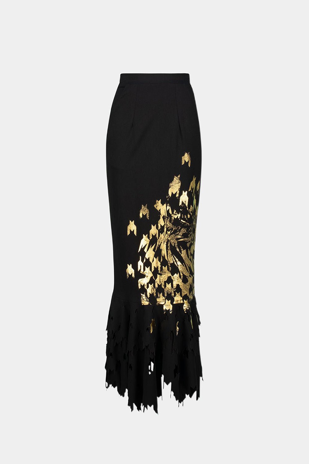 Gold Foil Detail Skirt - Gert - Johan Coetzee