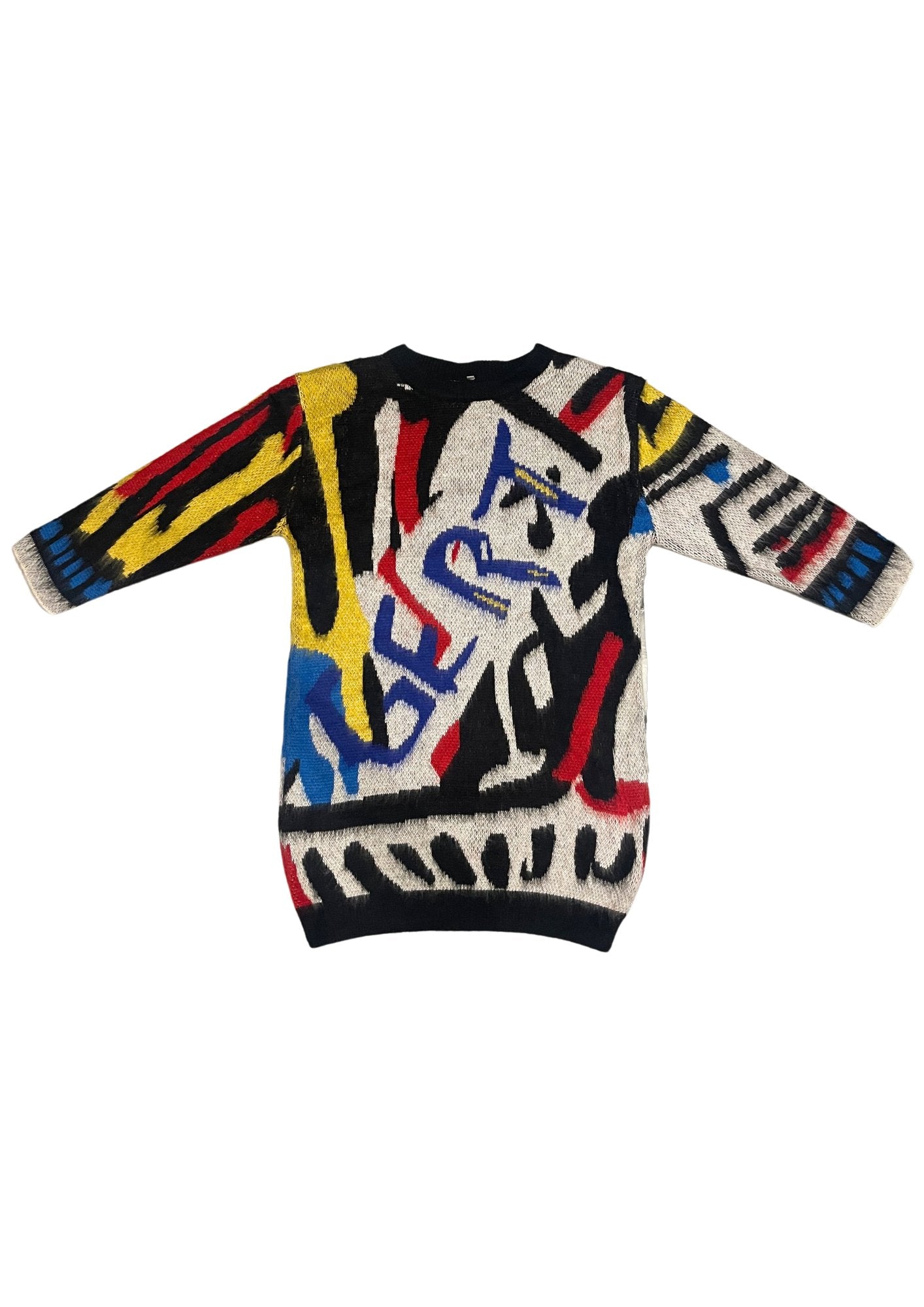 Graffiti Oversized Sweater Dress - Gert - Johan Coetzee