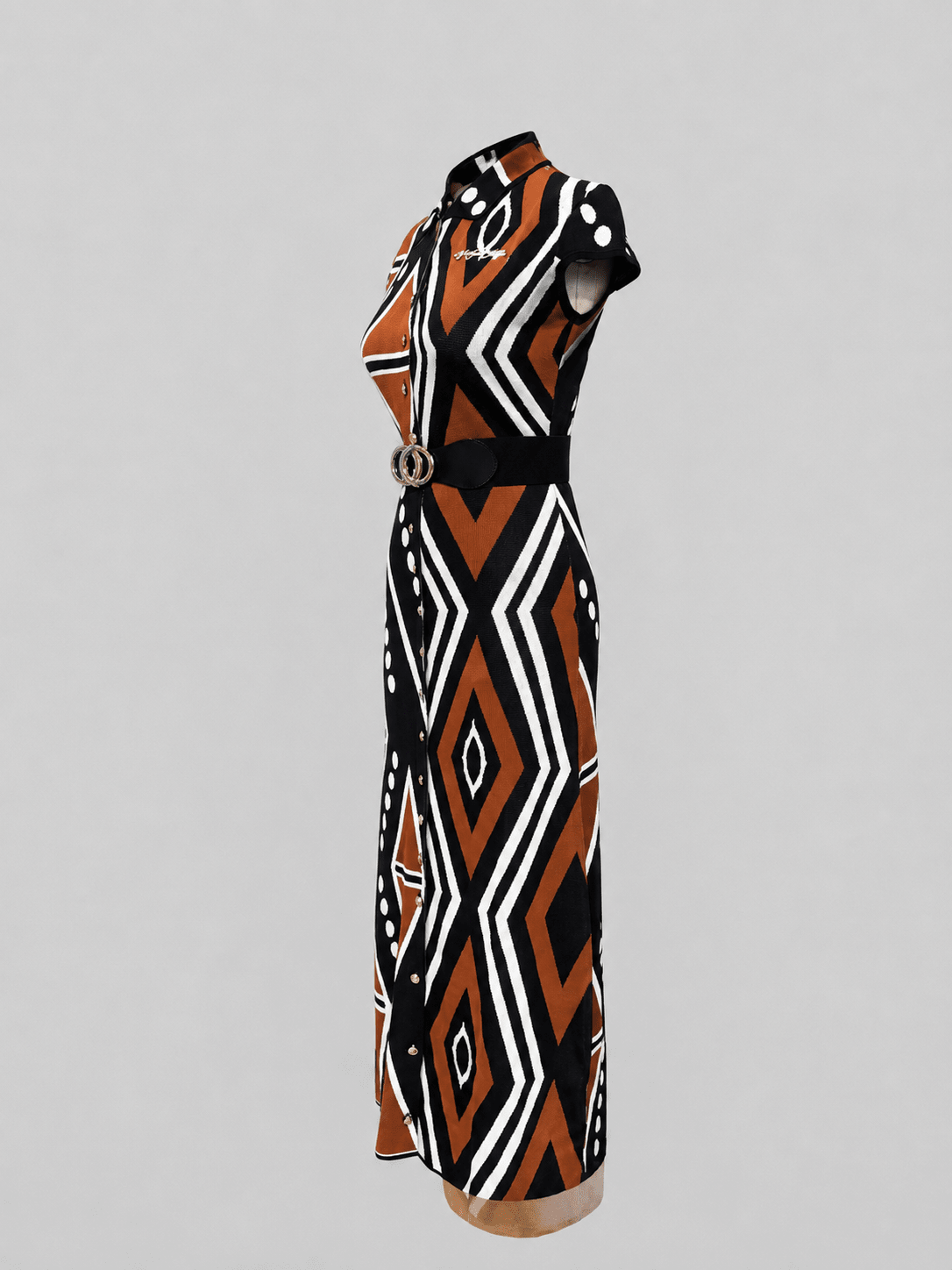 Knit Maxi Shirt Dress - Gert-Johan Coetzee