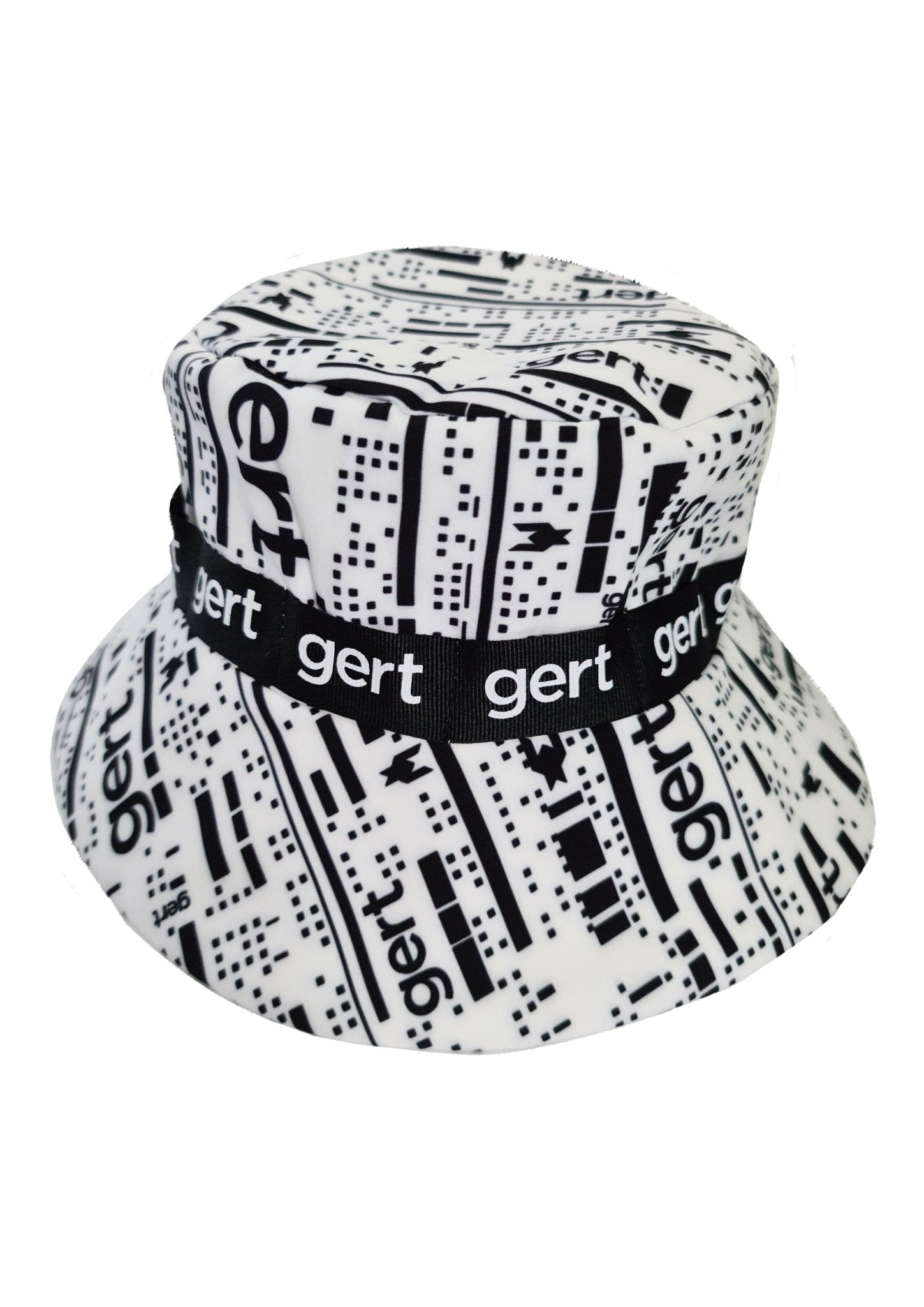 Kraal Couture Bucket Hat - B&W - Gert - Johan Coetzee