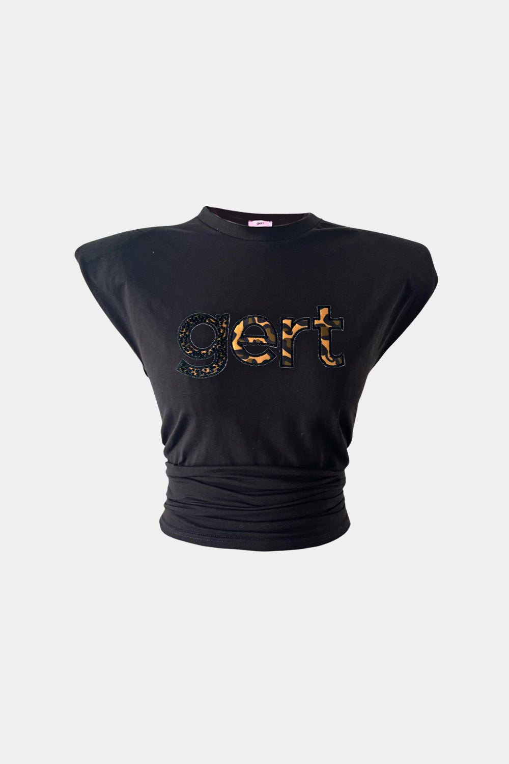 Leopard Gert T-shirt Black - Gert - Johan Coetzee