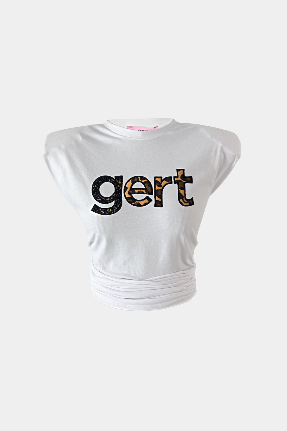 Leopard Gert T-shirt Ivory - Gert - Johan Coetzee