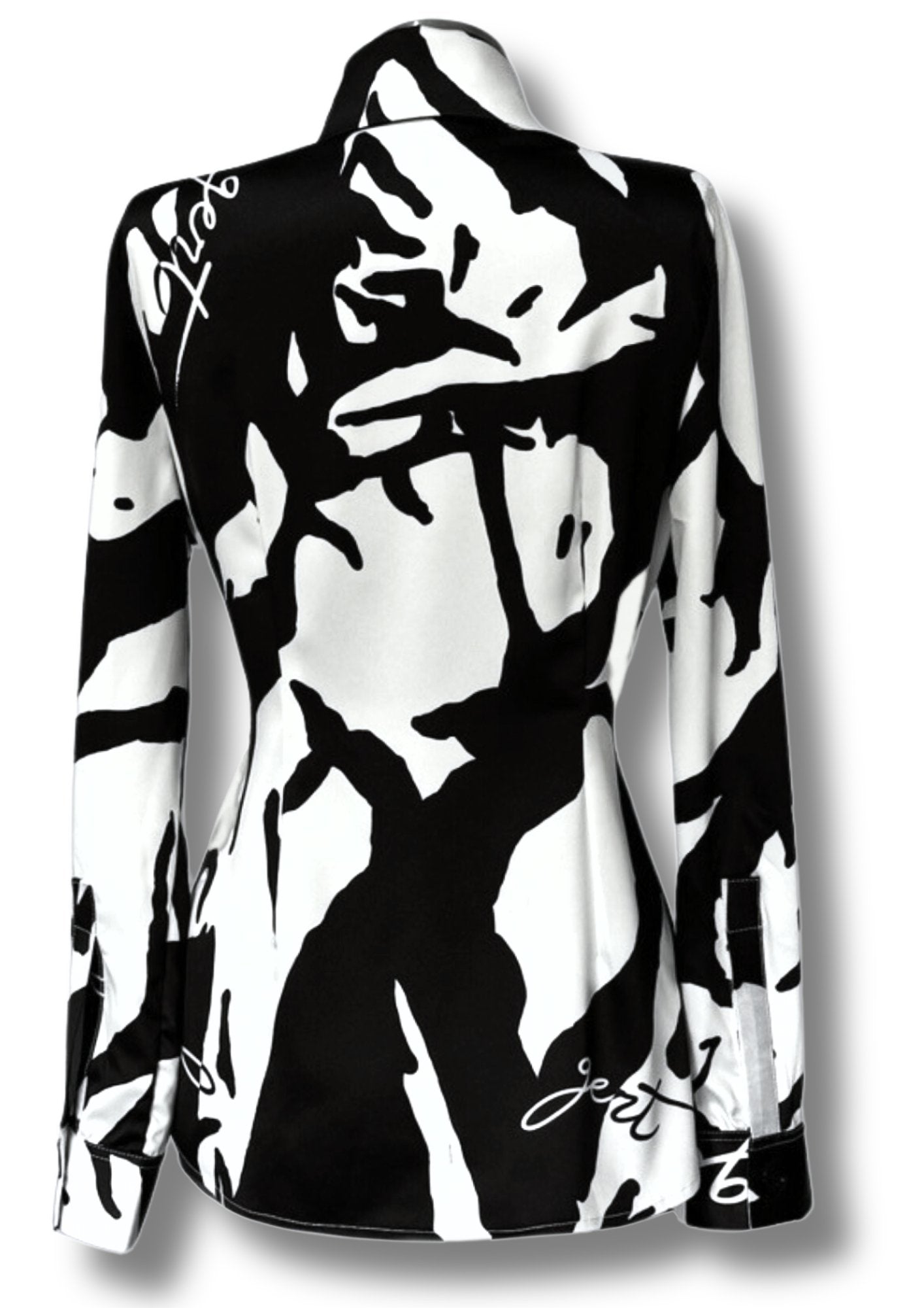 Marble Satin Blouse - Gert - Johan Coetzee