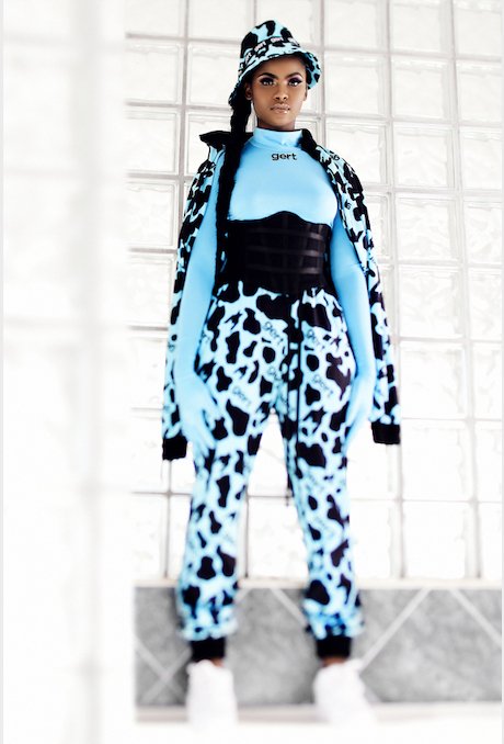 Milk Bottle Blue Kraal Couture Tracksuit - Gert - Johan Coetzee