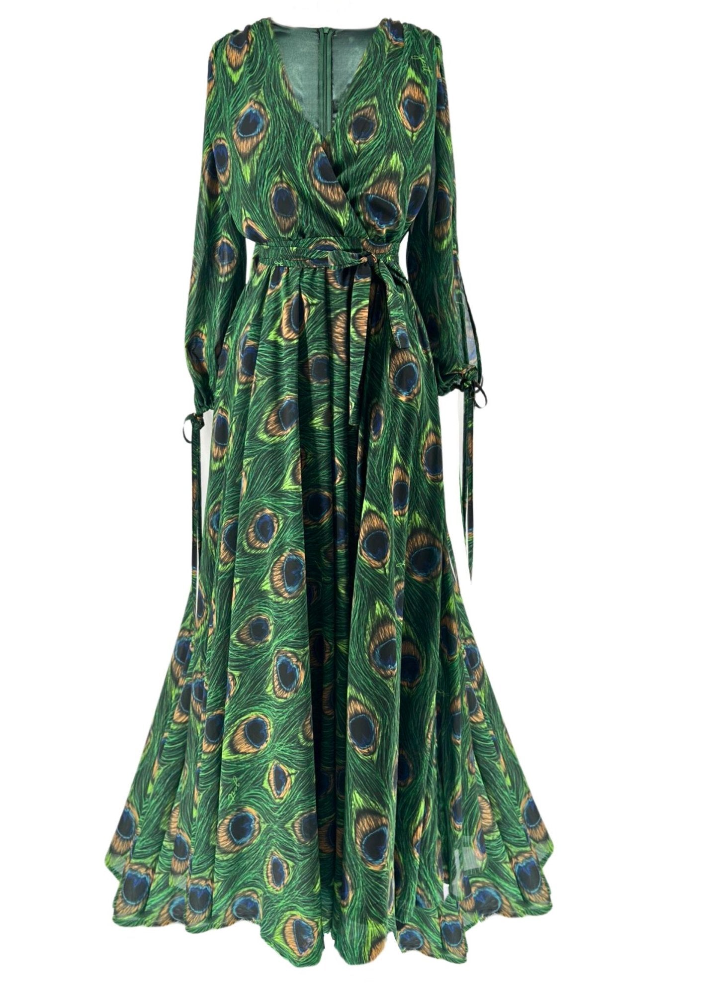 Peacock maxi dress - Gert - Johan Coetzee