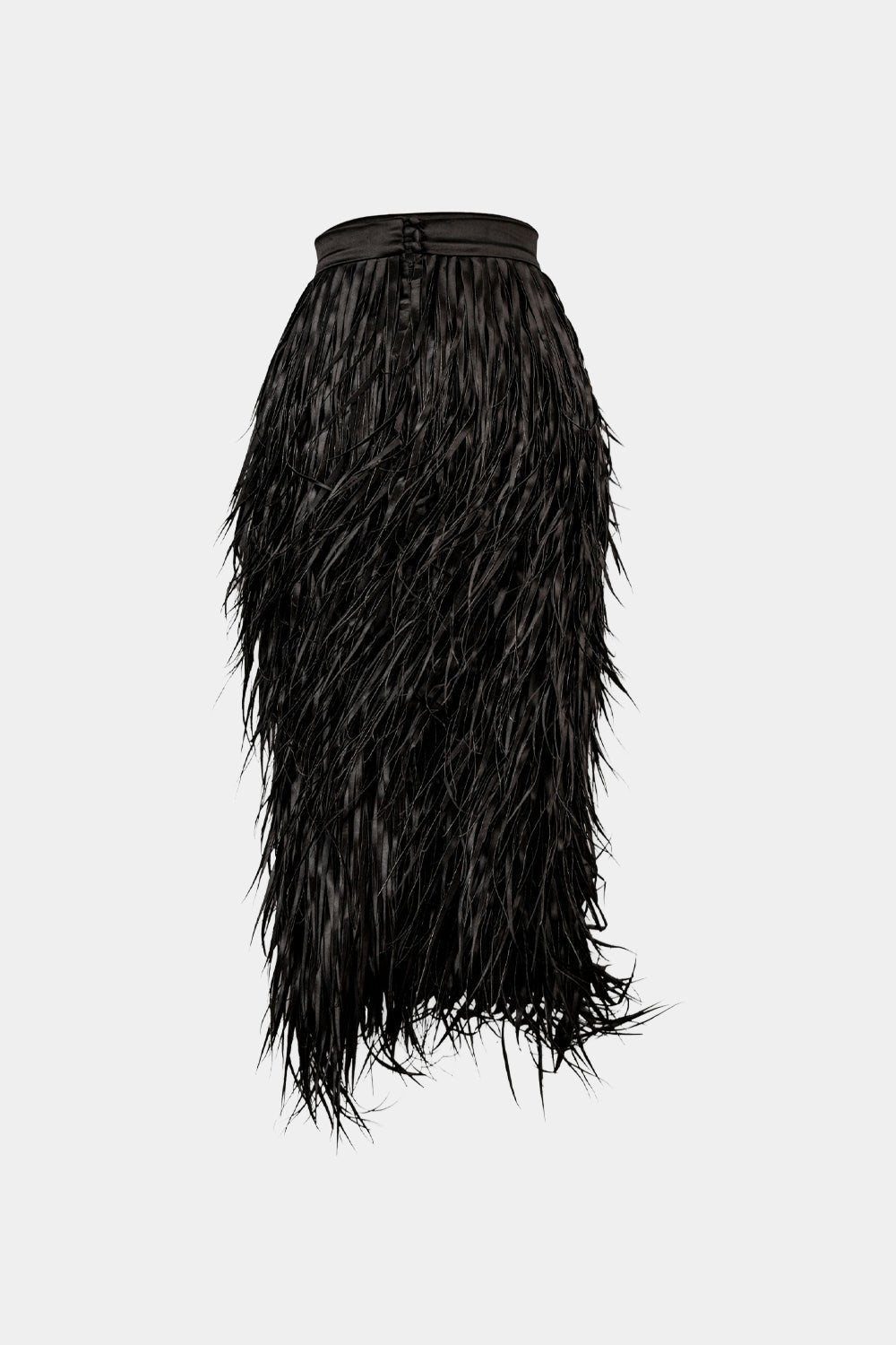 Satin "grass" skirt - Long - Gert - Johan Coetzee