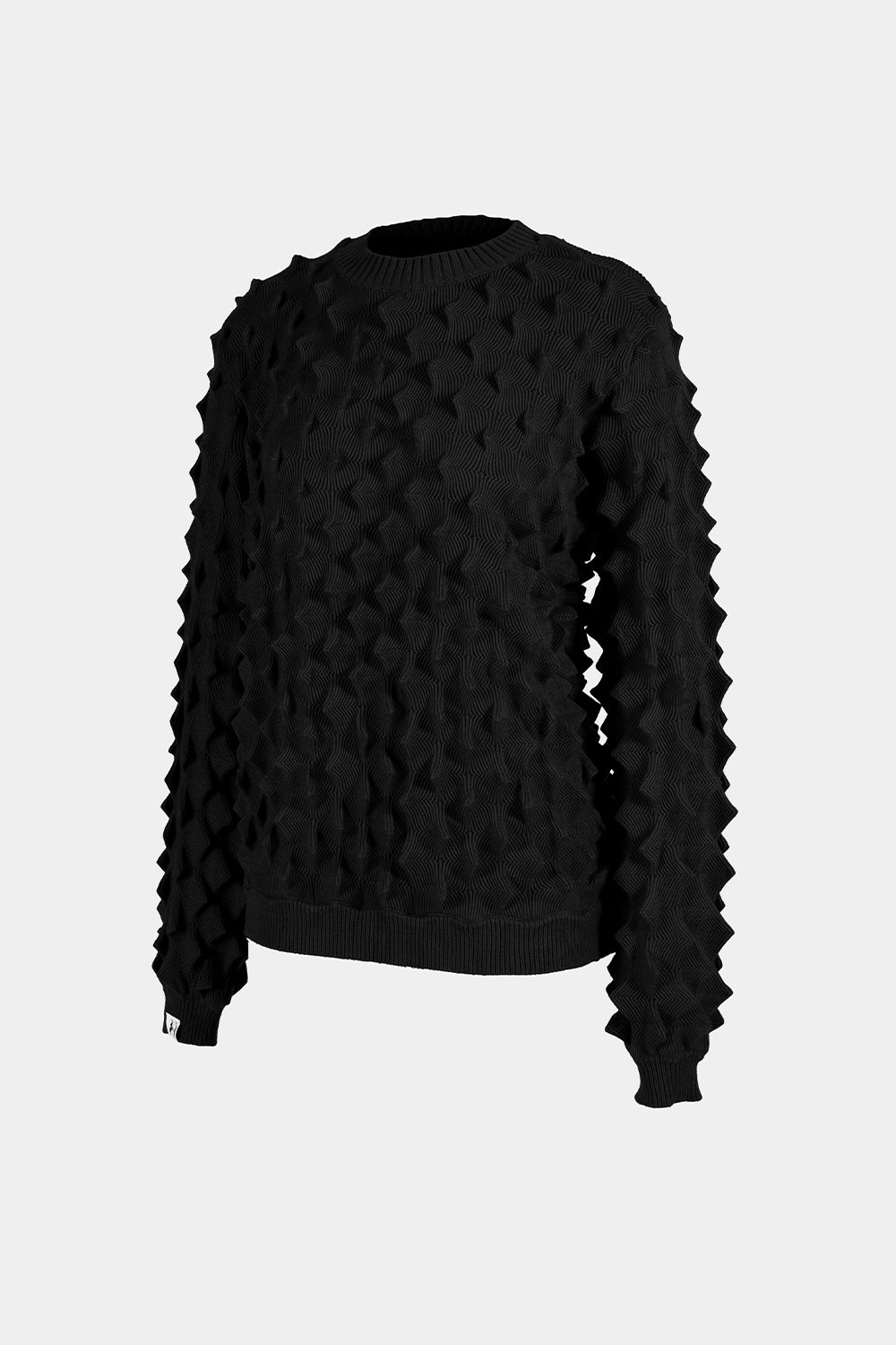 Spiked Sweater - Black - Gert - Johan Coetzee