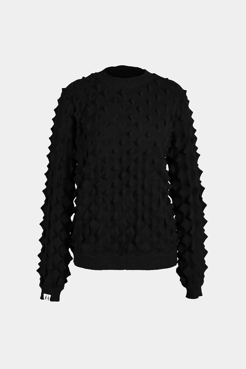 Spiked Sweater - Black - Gert - Johan Coetzee