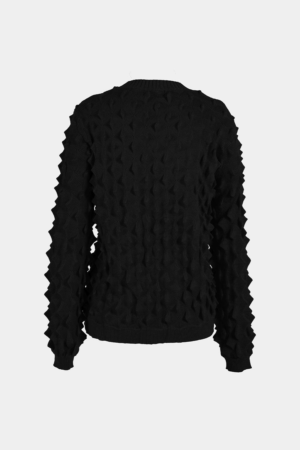 Spiked Sweater - Black - Gert - Johan Coetzee