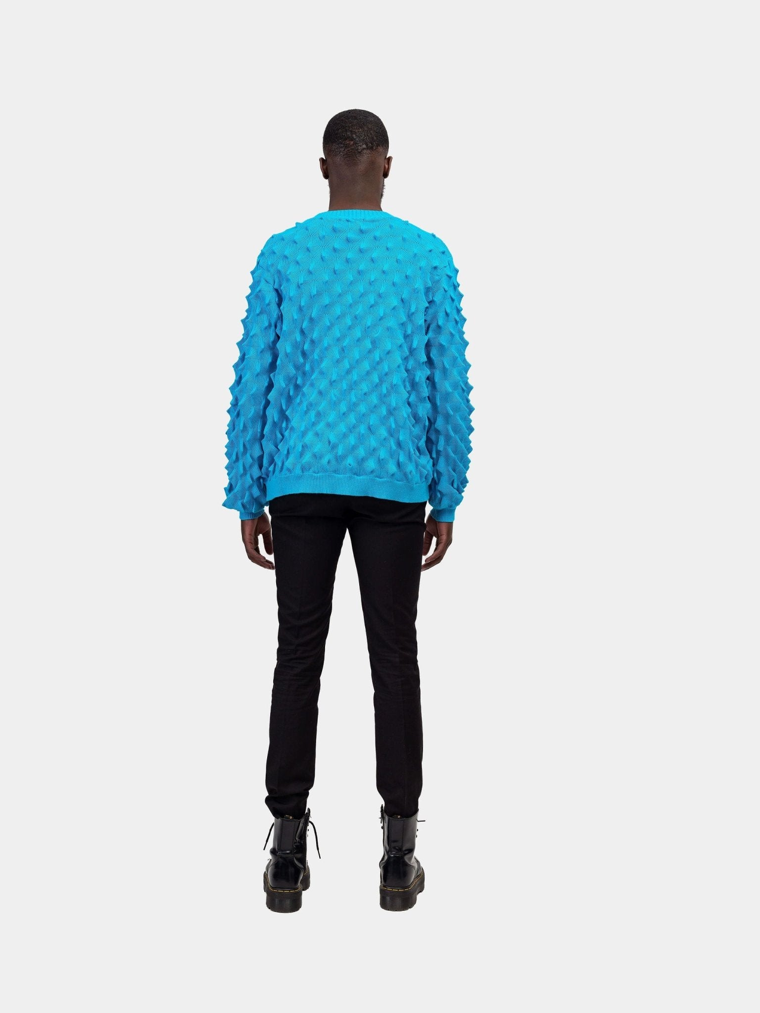 Spiked Sweater - Blue - Gert - Johan Coetzee