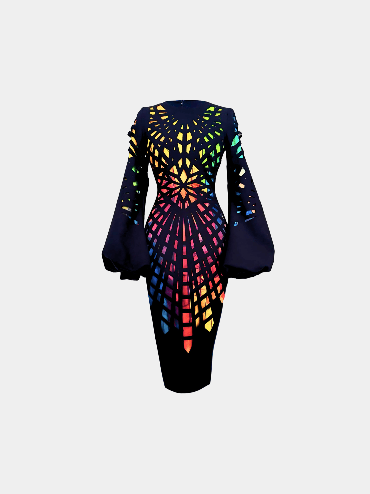 Stained Glass Bodycon Dress - Gert - Johan Coetzee