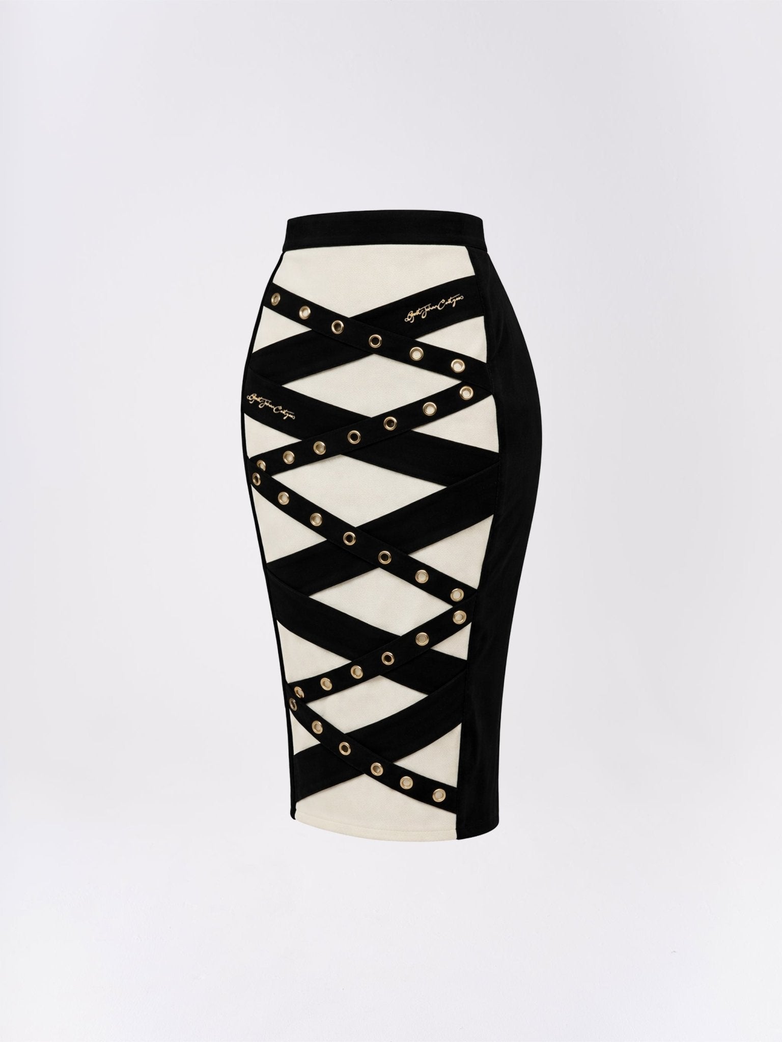 Studded Pencil Skirt - Gert - Johan Coetzee