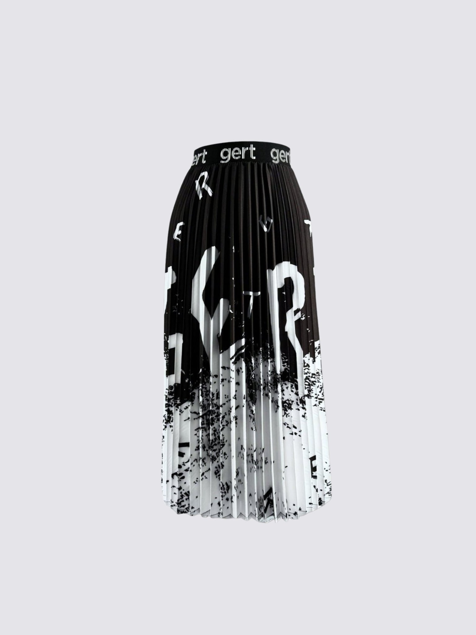 White Gert pleated skirt - Gert-Johan Coetzee