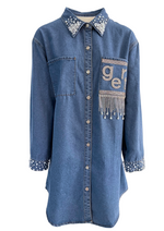 Denim Shirt Dress