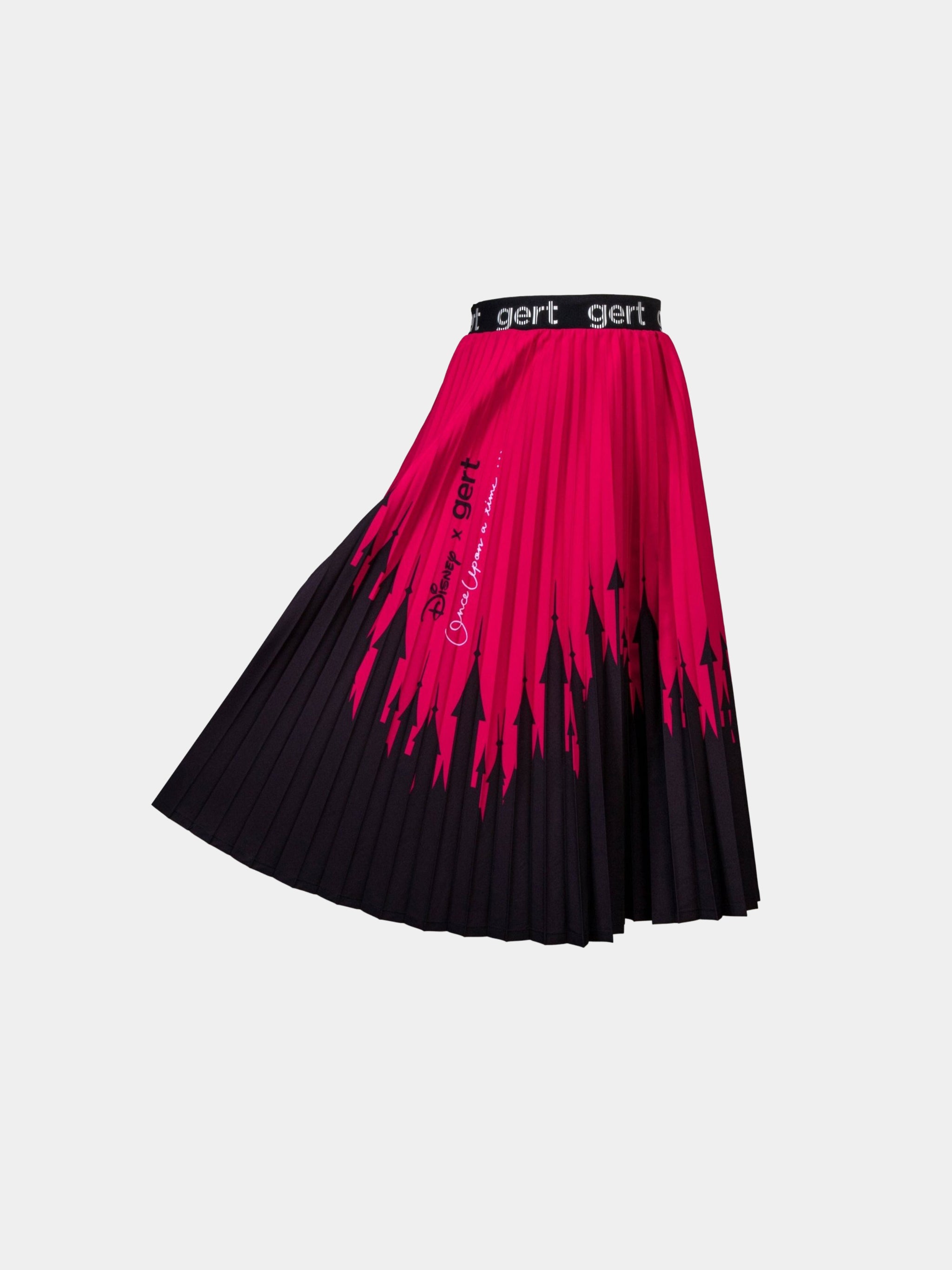 Disney x gert - Princesses Pink Castle Pleated Skirt