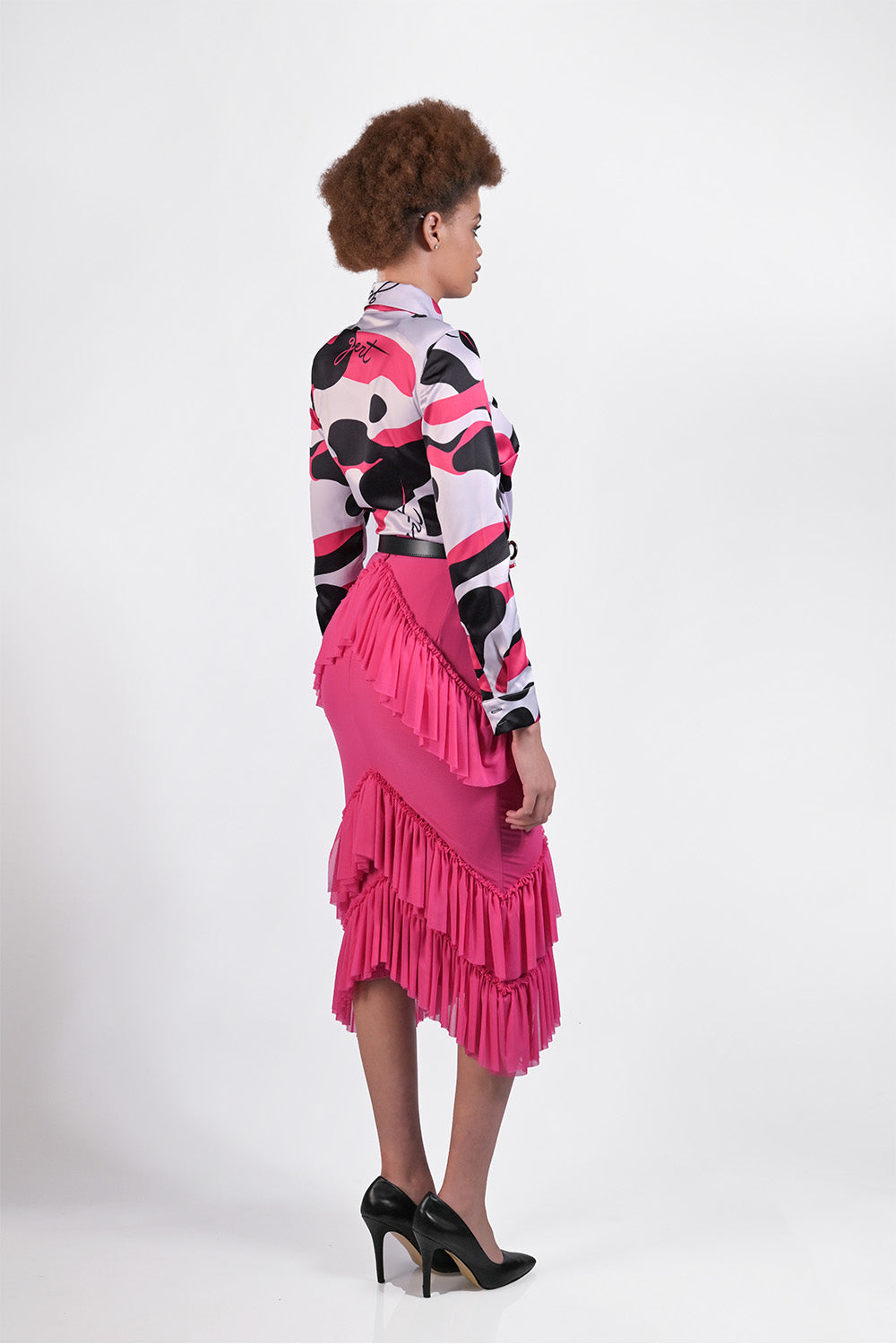 Gert Milkshake satin blouse