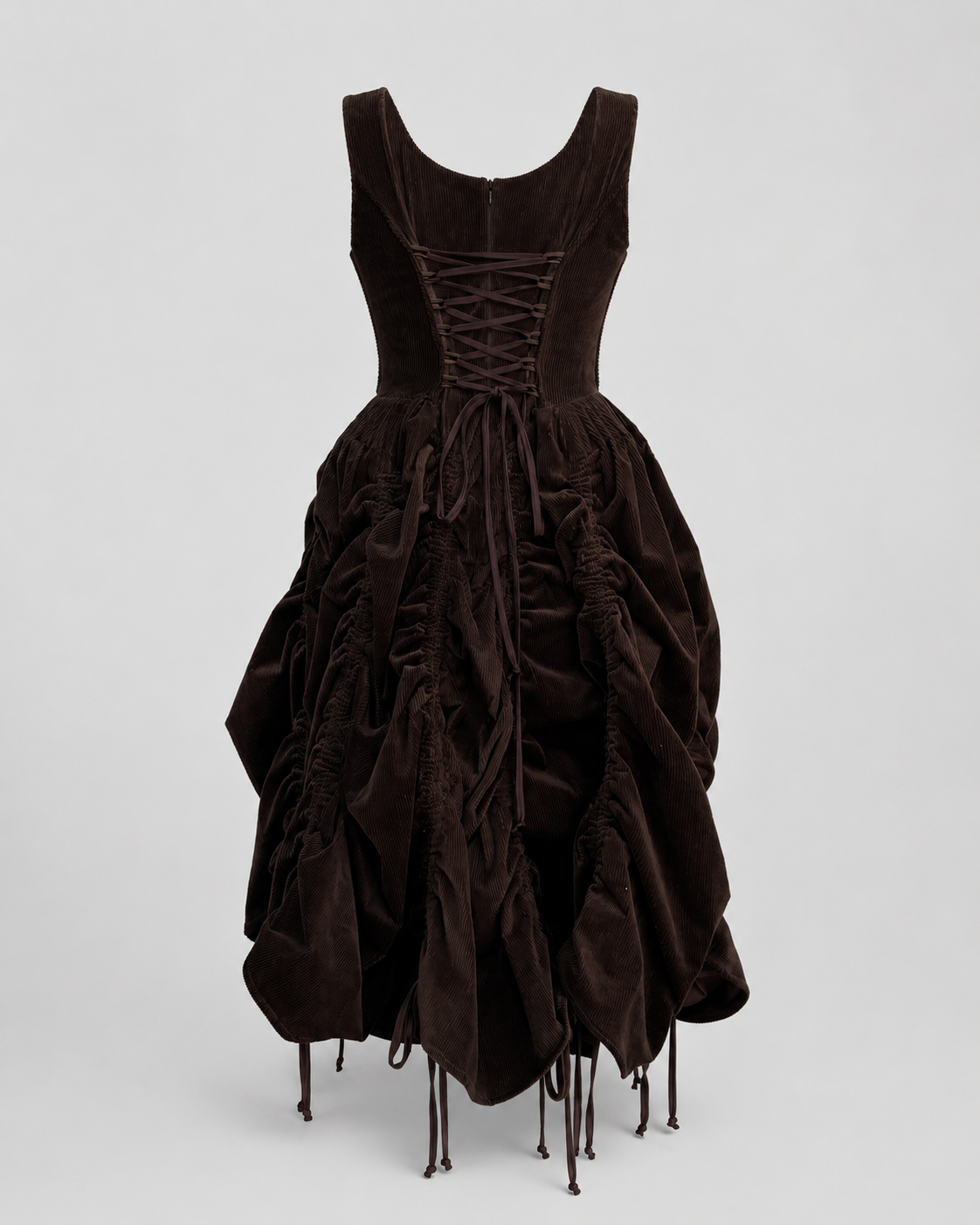Corduroy Corset Dress