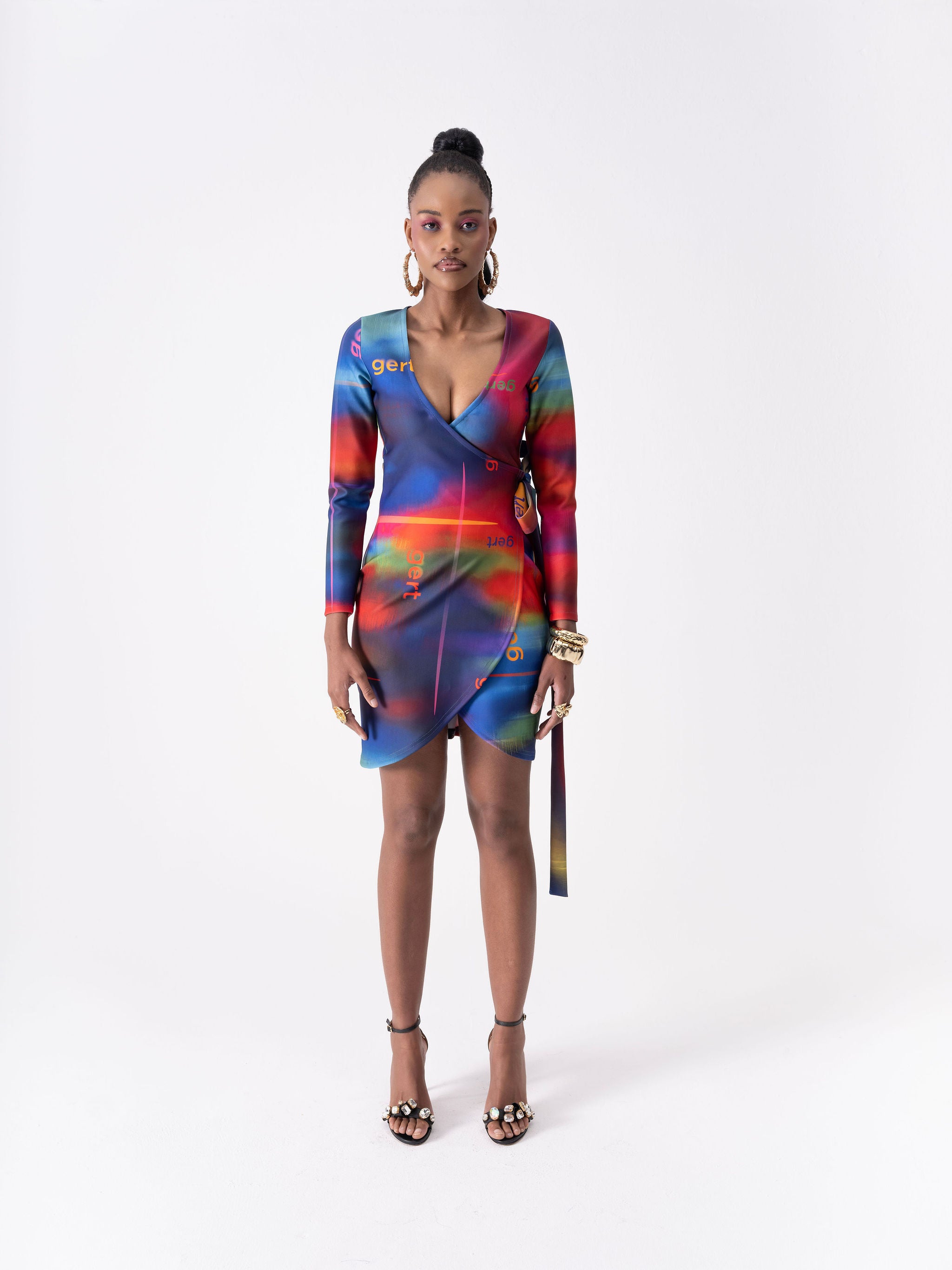 Gert Tulip Wrap Dress