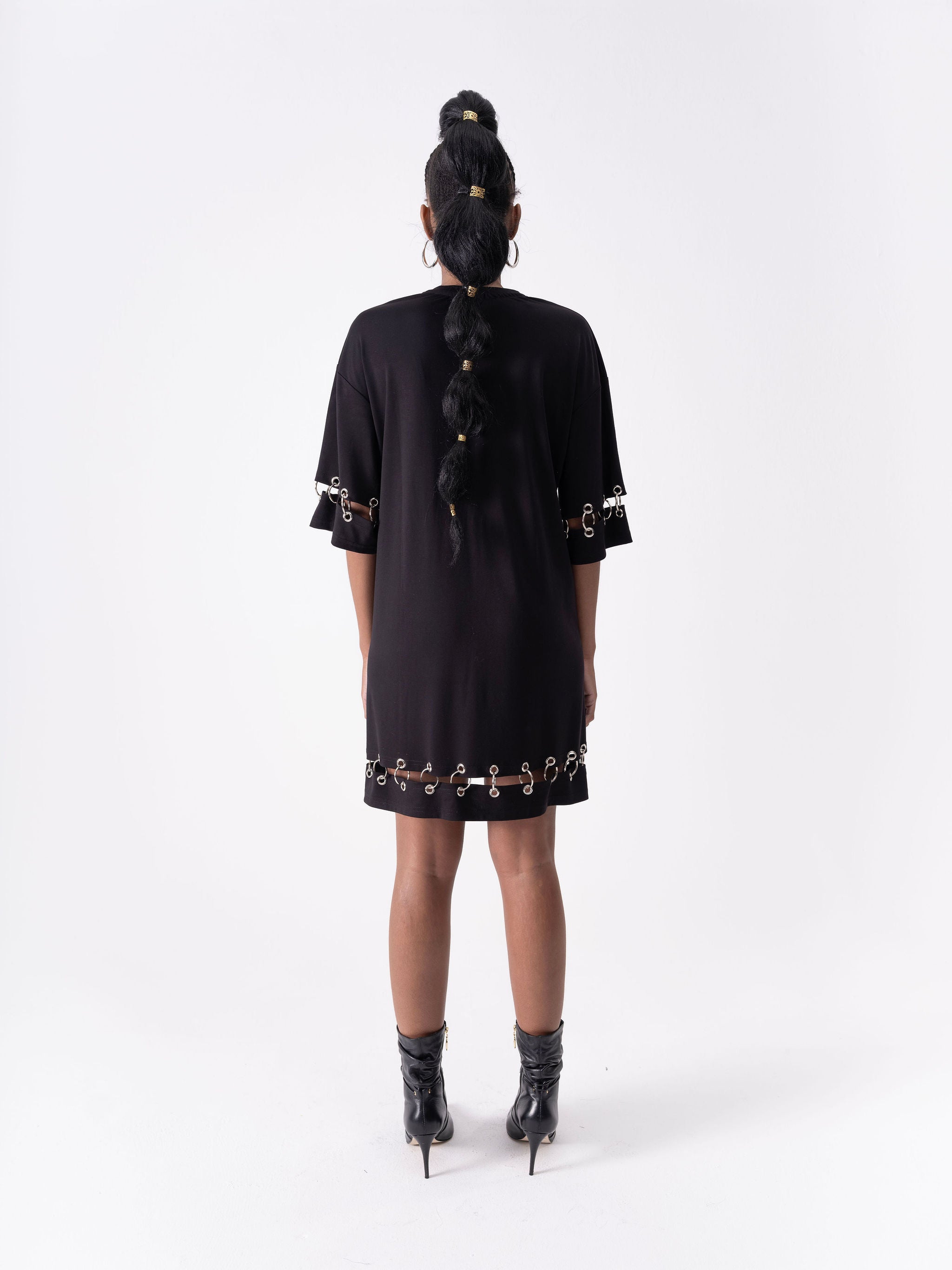 Gert Metal Ring T-shirt Dress