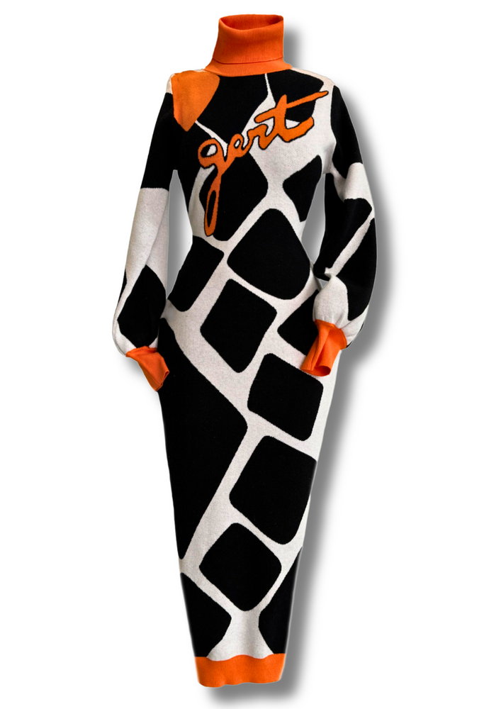 Gert Giraffe Knit Dress