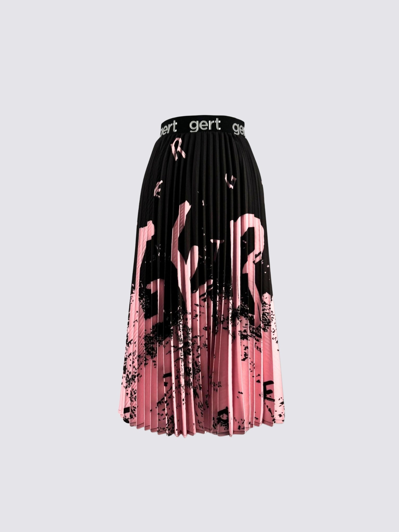 Pink Gert pleated skirt