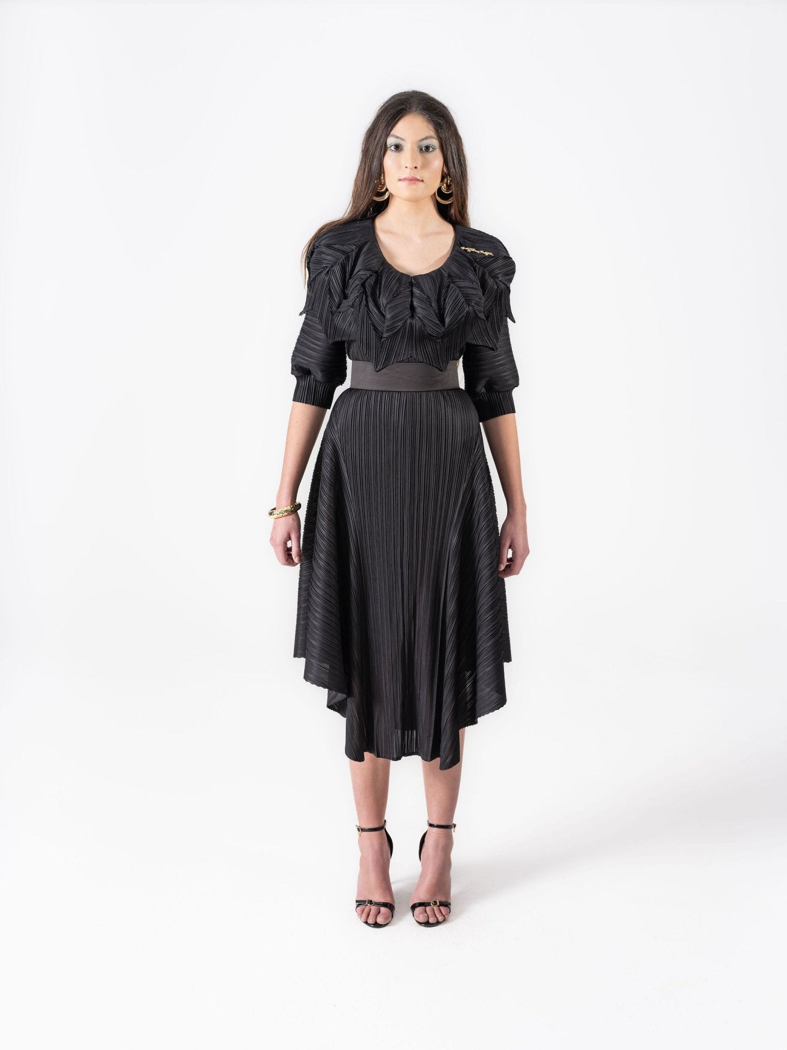 A - Line Pleated Dress - Gert - Johan Coetzee