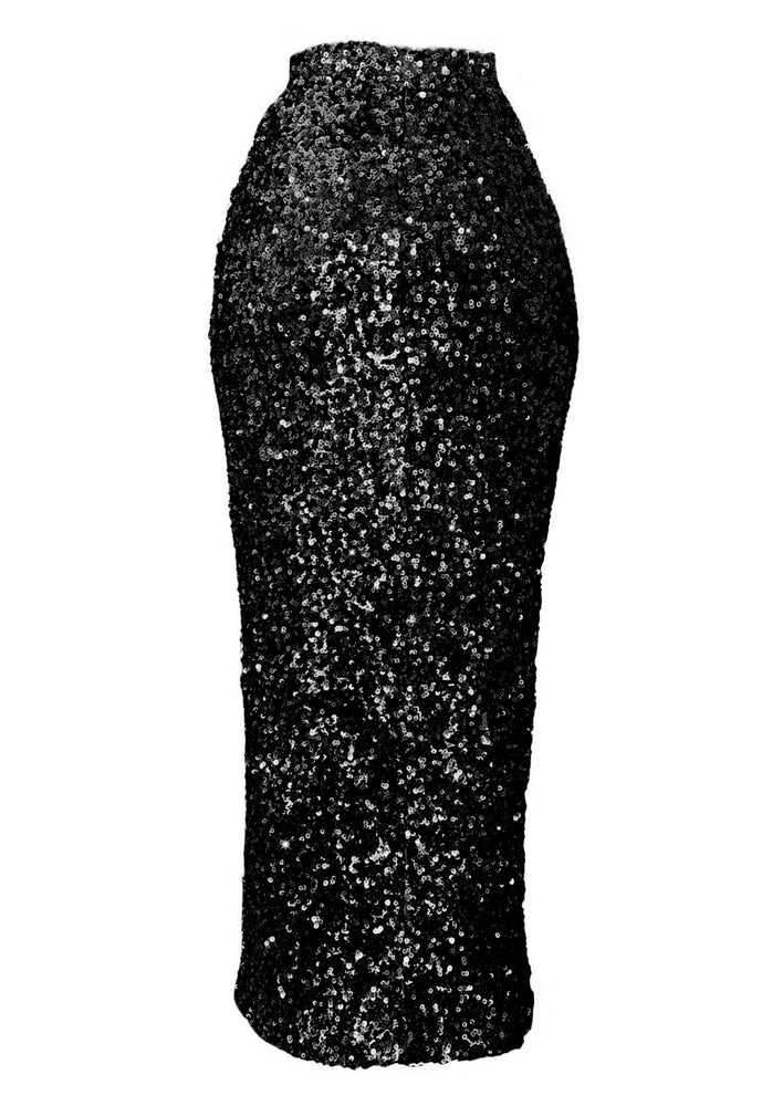 Black Sequin Skirt - Gert - Johan Coetzee